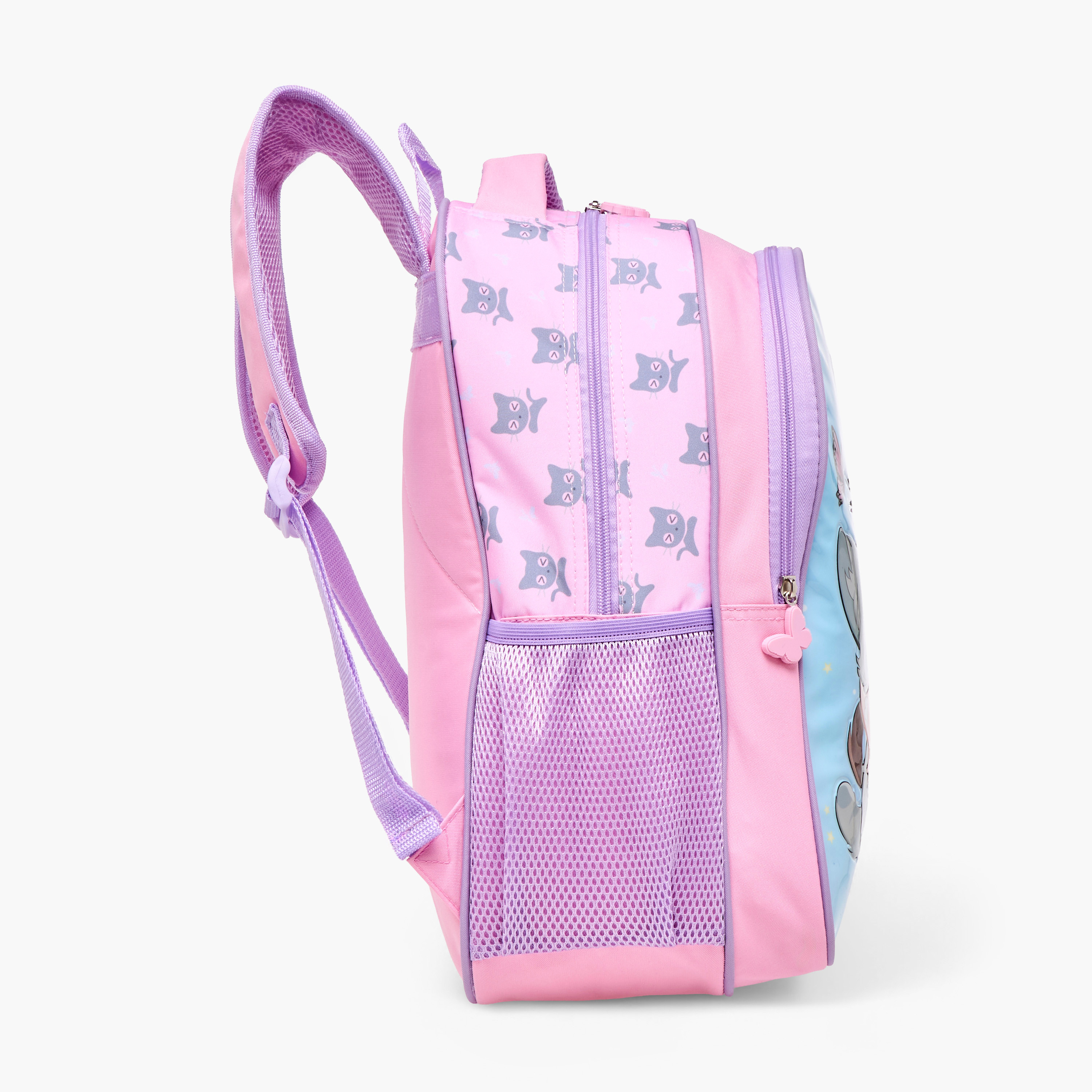 Juniors 3-Piece Cat Print Backpack Set - 16 inches-school-bagsandbackpacks-backpacks-image-4