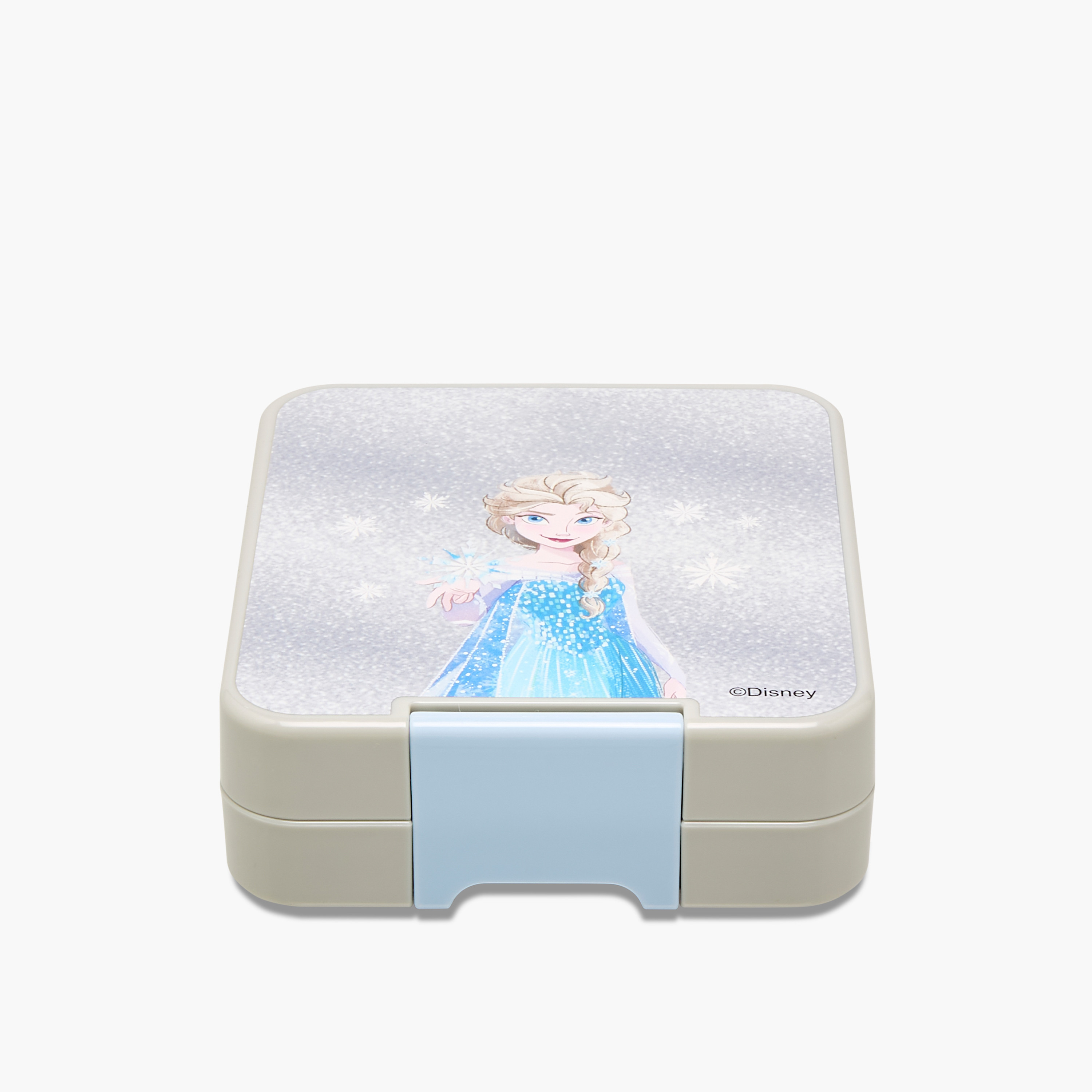 Disney Frozen Print Lunch Box with Clip Lock Closure-school-lunchessentials-lunchboxes-image-1