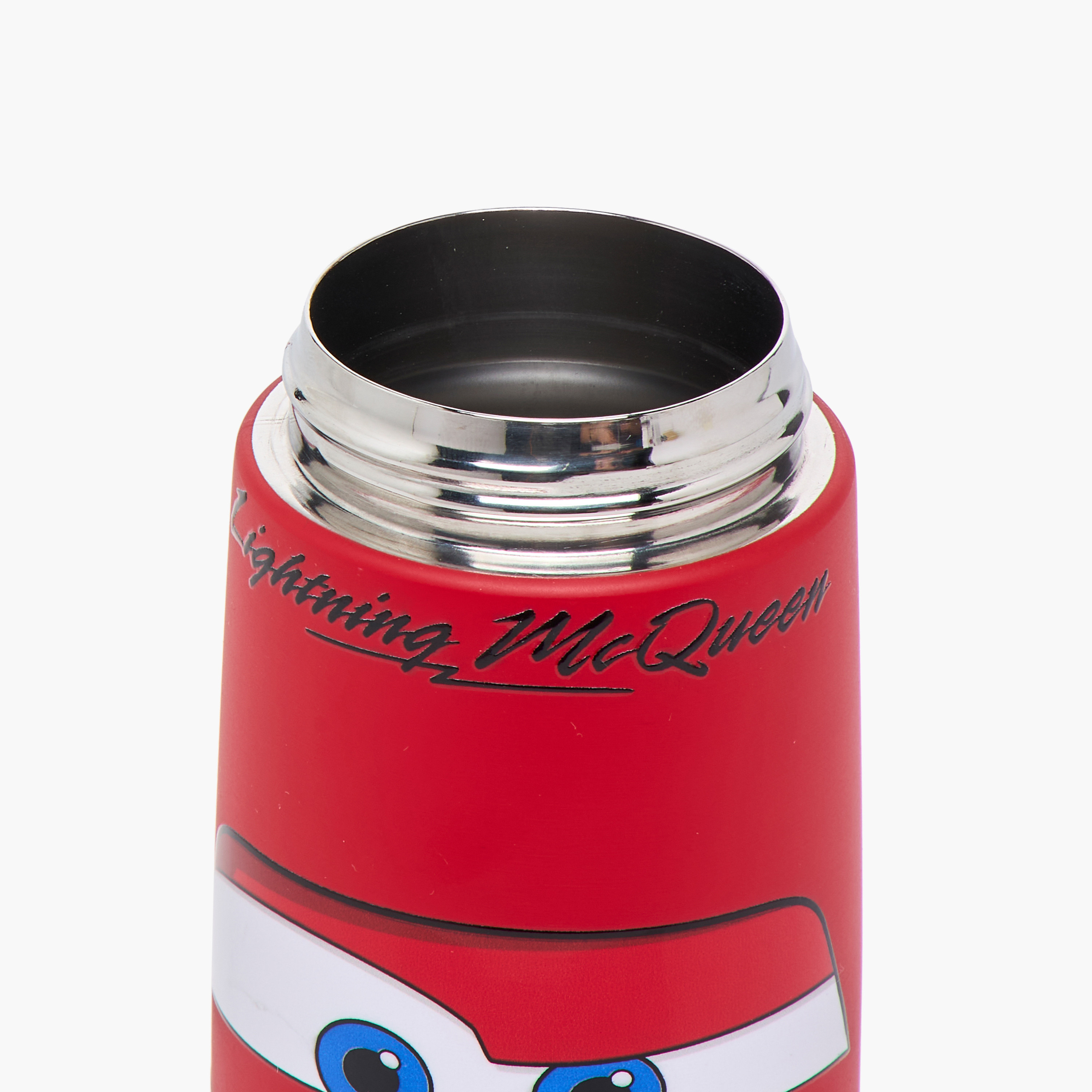 قارورة ماء ستانلس ستيل خالية من مادة البيسفينول أ بتصميم سيارات من ديزني - 350 مل-school-waterbottles-image-3