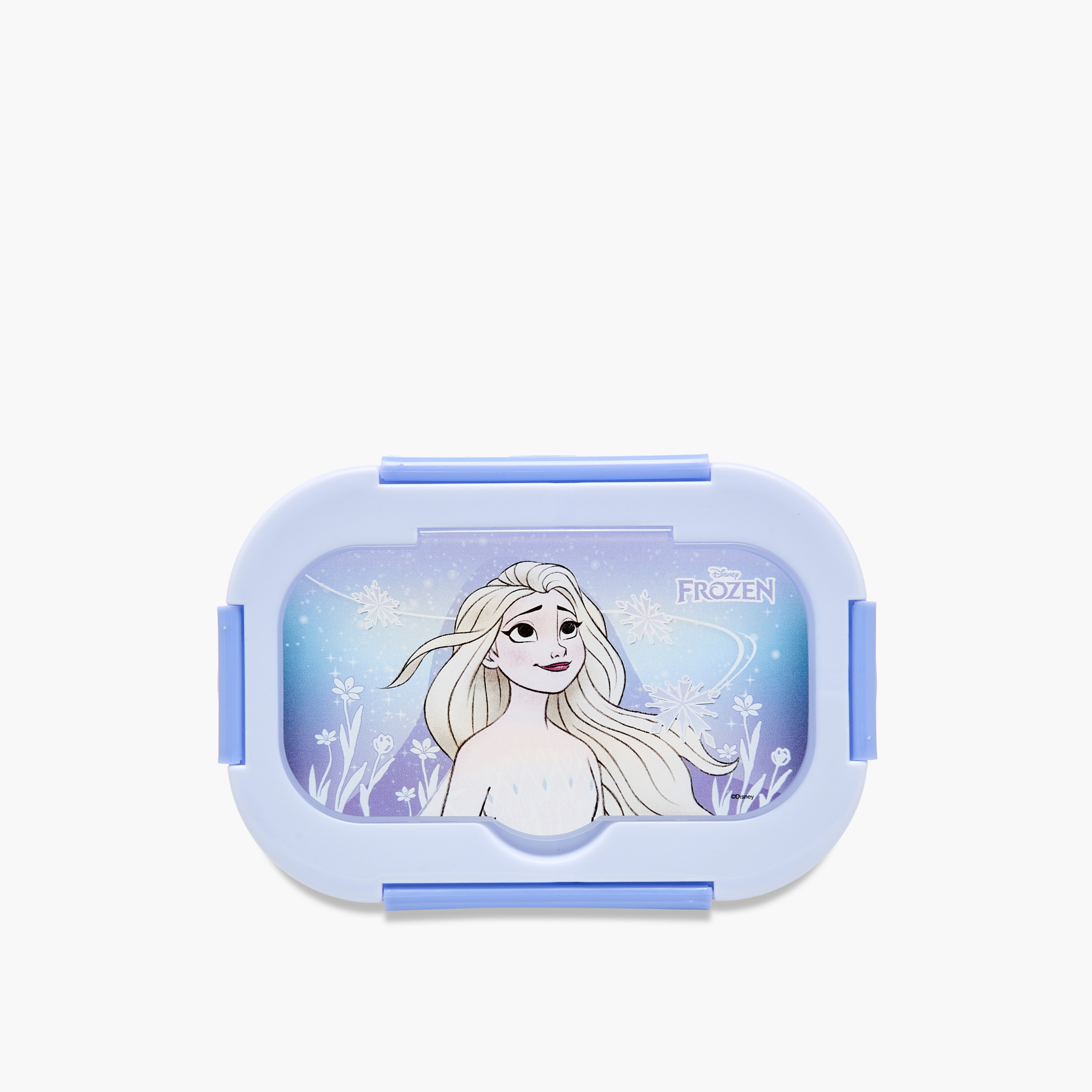 Disney Frozen Print Lunch Box with Clip Lock Closure-school-lunchessentials-lunchboxes-image-3