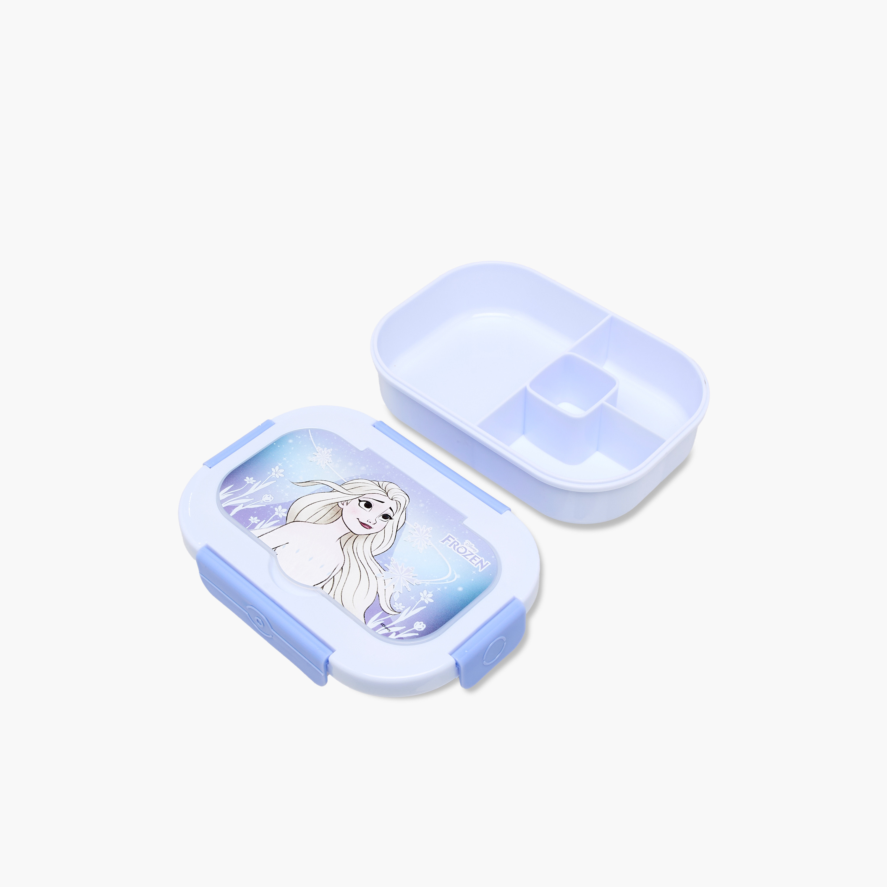 Disney Frozen Print Lunch Box with Clip Lock Closure-school-lunchessentials-lunchboxes-image-5