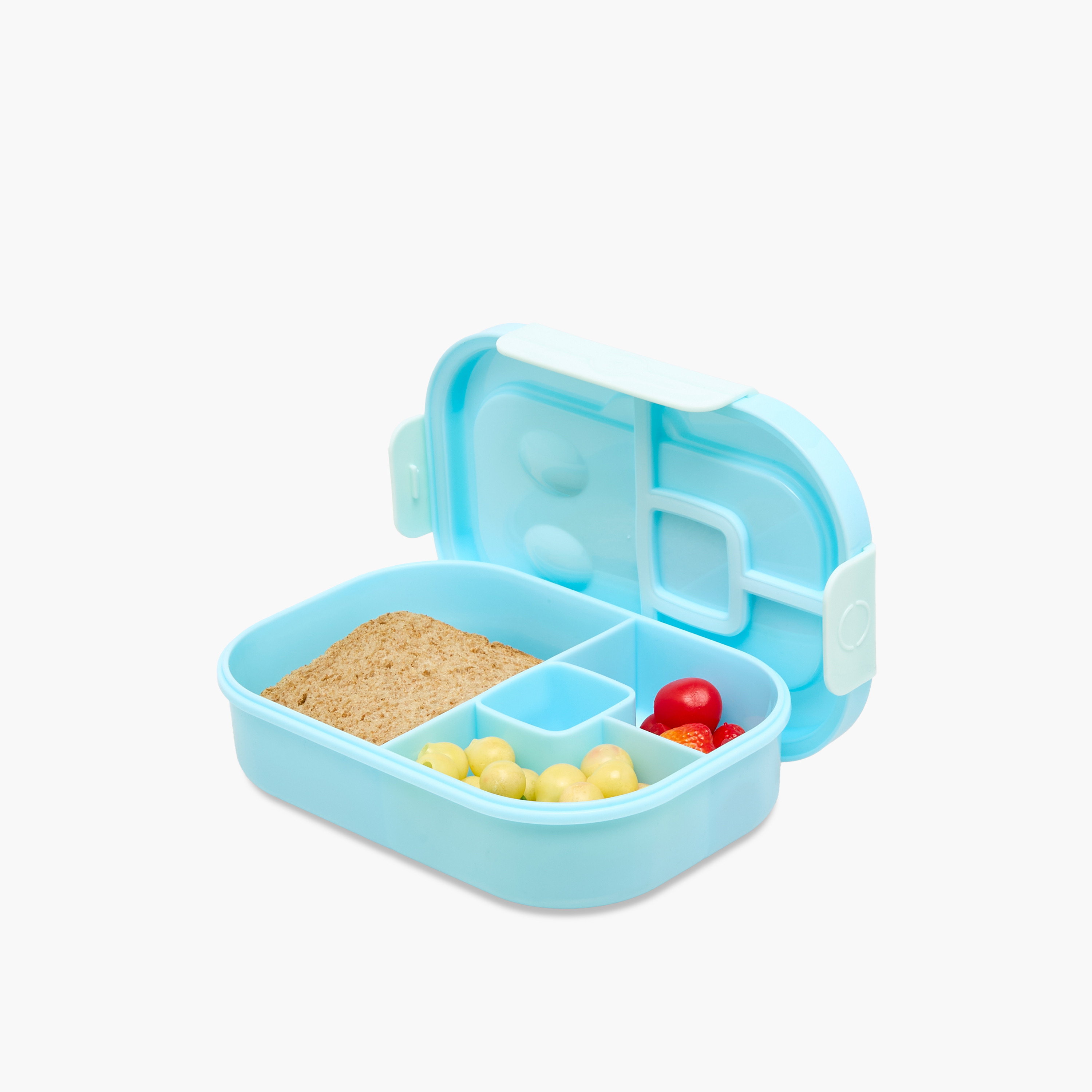 Disney Princess Print Lunch Box with Clip Lock Closure-school-lunchessentials-lunchboxes-image-9