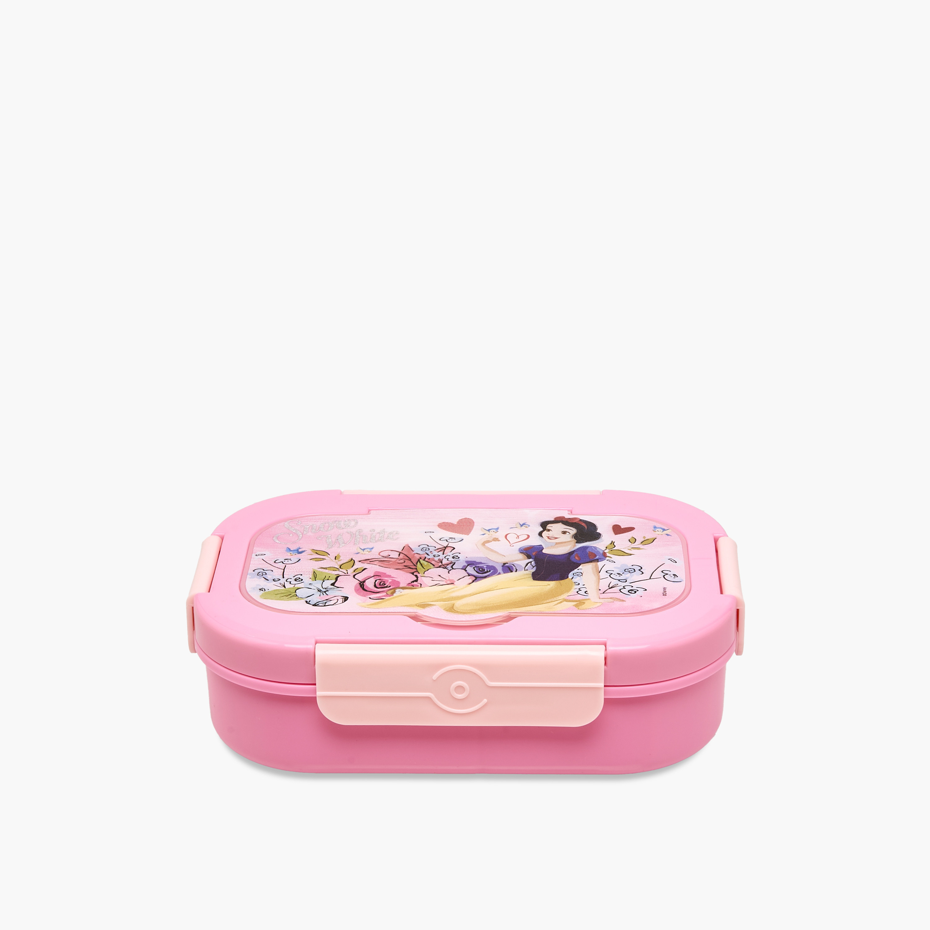 صندوق غداء بطبعات الأميرات بغطاء بقفل بمشبك من ديزني-school-lunchessentials-lunchboxes-image-1