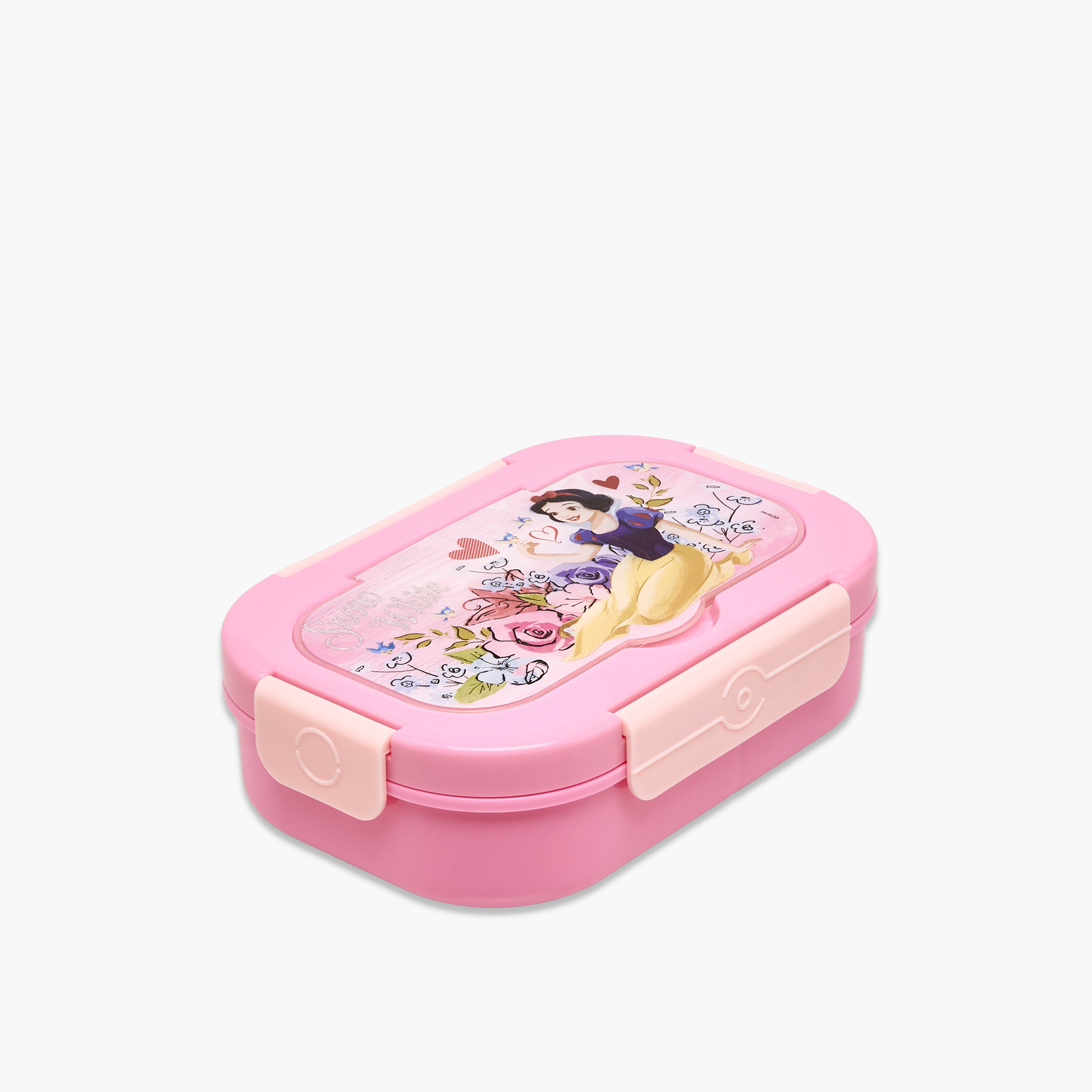 صندوق غداء بطبعات الأميرات بغطاء بقفل بمشبك من ديزني-school-lunchessentials-lunchboxes-image-6