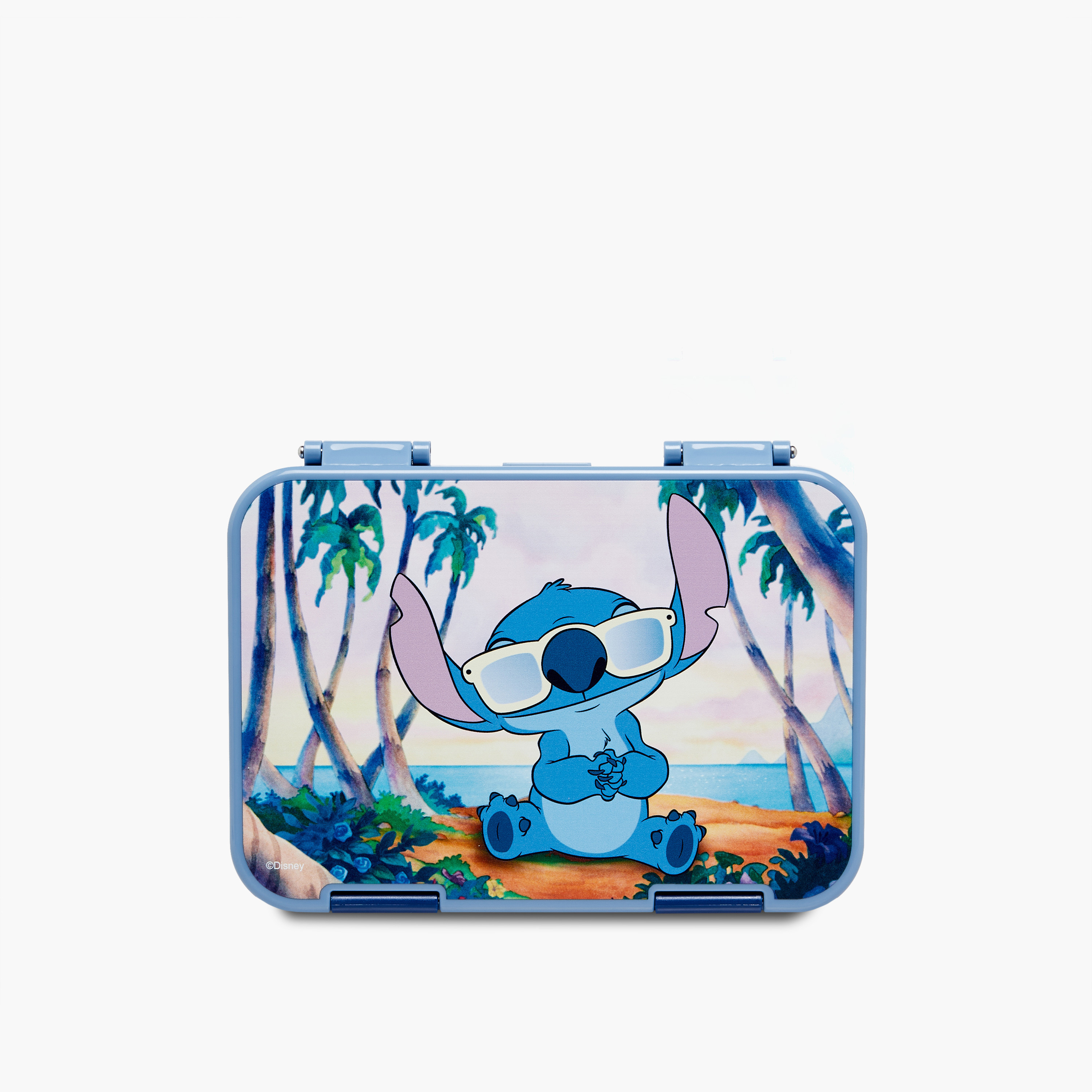 Disney Stitch Print Lunch Box with Clip Lock Closure-school-lunchessentials-lunchboxes-image-3