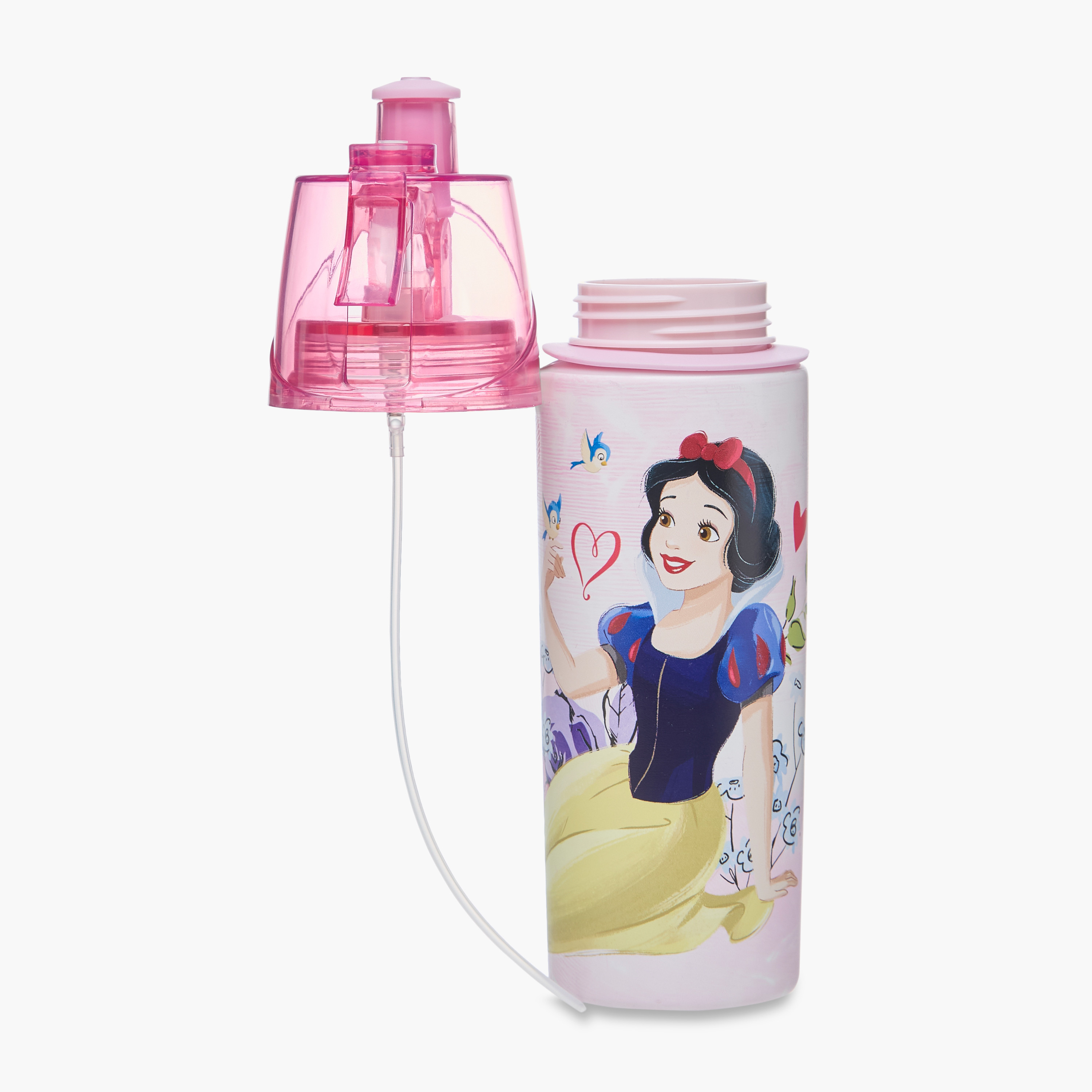 Disney Snow White Tritan Water Bottle with Water Mist Trigger – 500 ml-school-waterbottles-image-2