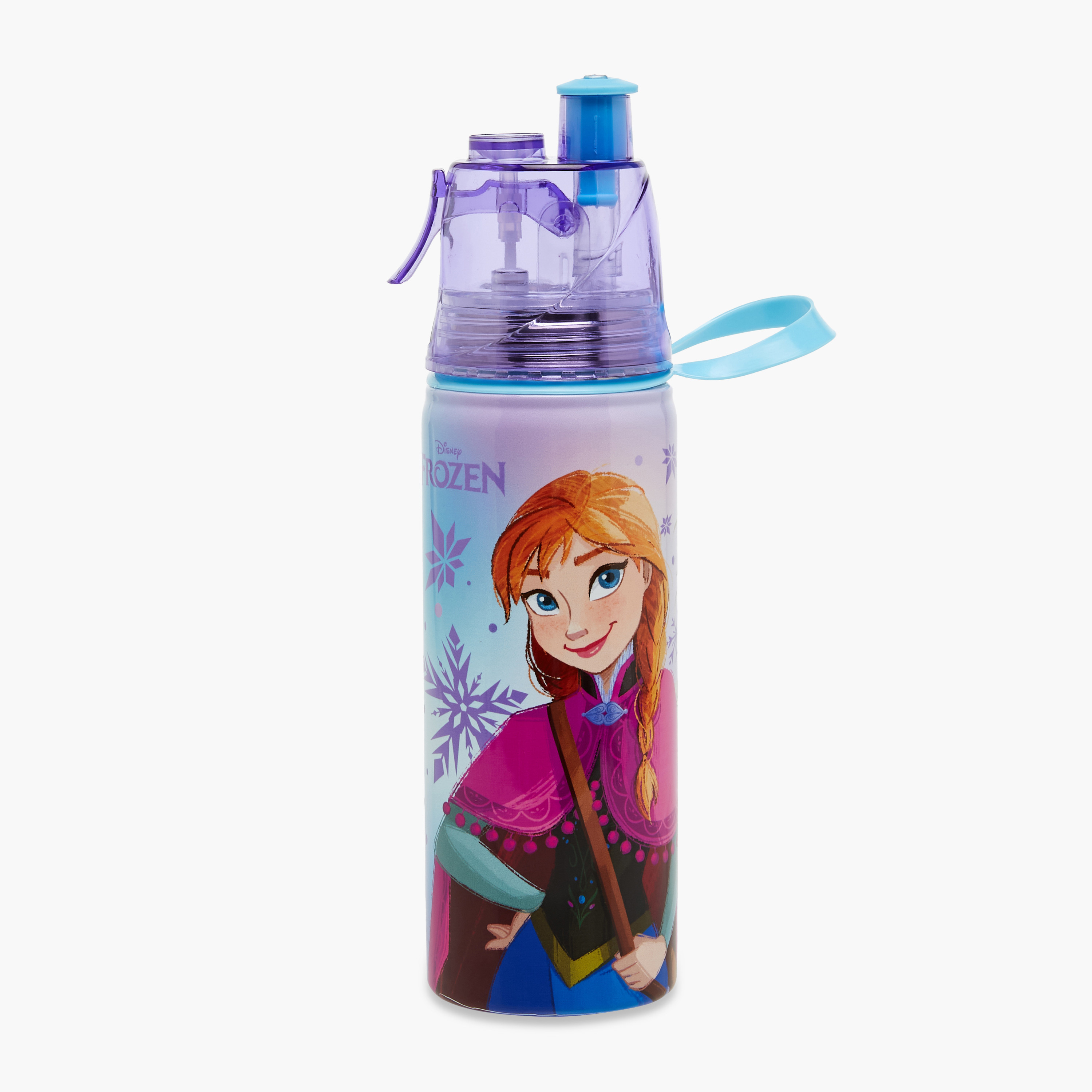 Disney Frozen Print Water Bottle - 500 ml-school-waterbottles-image-1