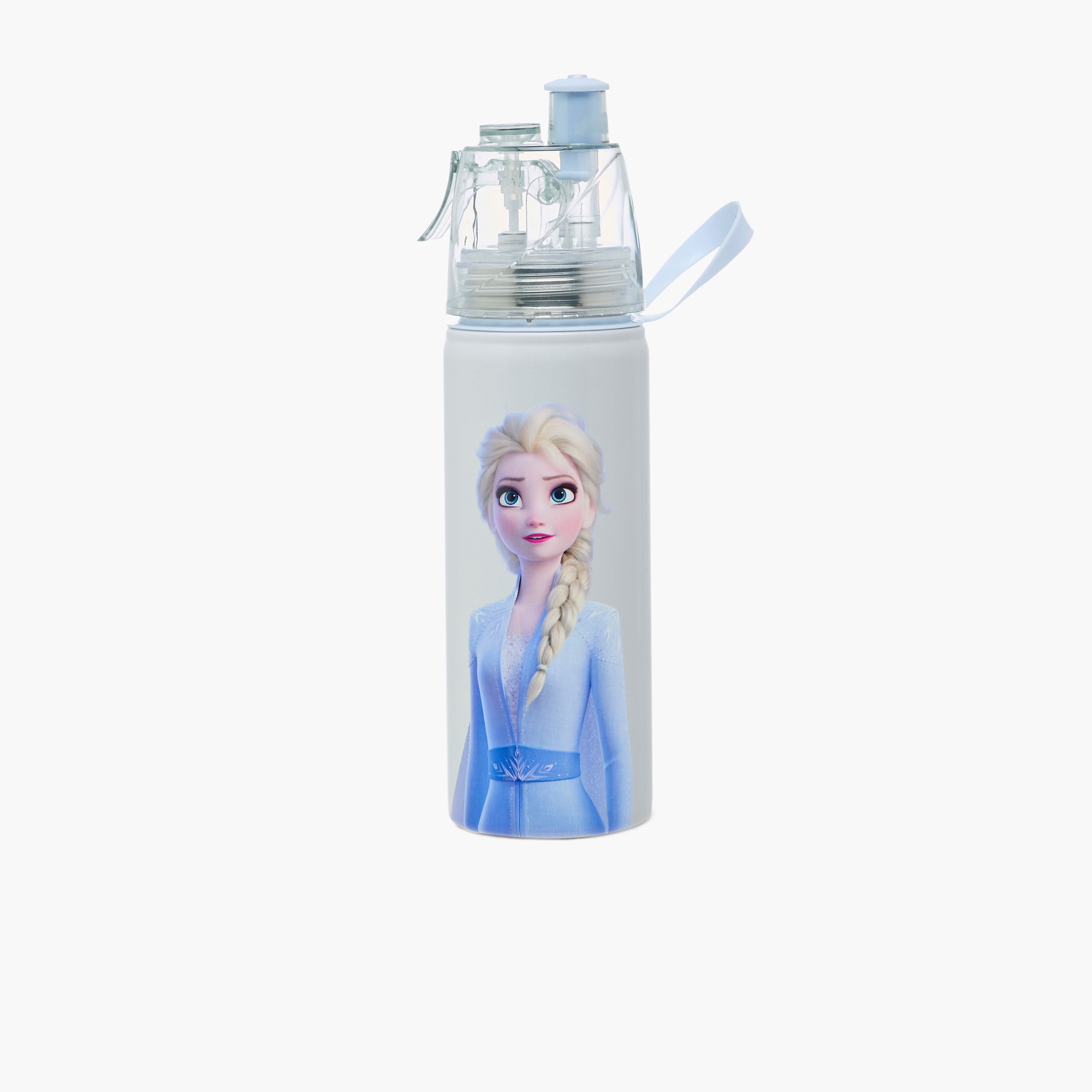 قارورة ماء ستانلس ستيل ببخاخ وتصميم فروزن من ديزني - 500 مل-school-waterbottles-image-1