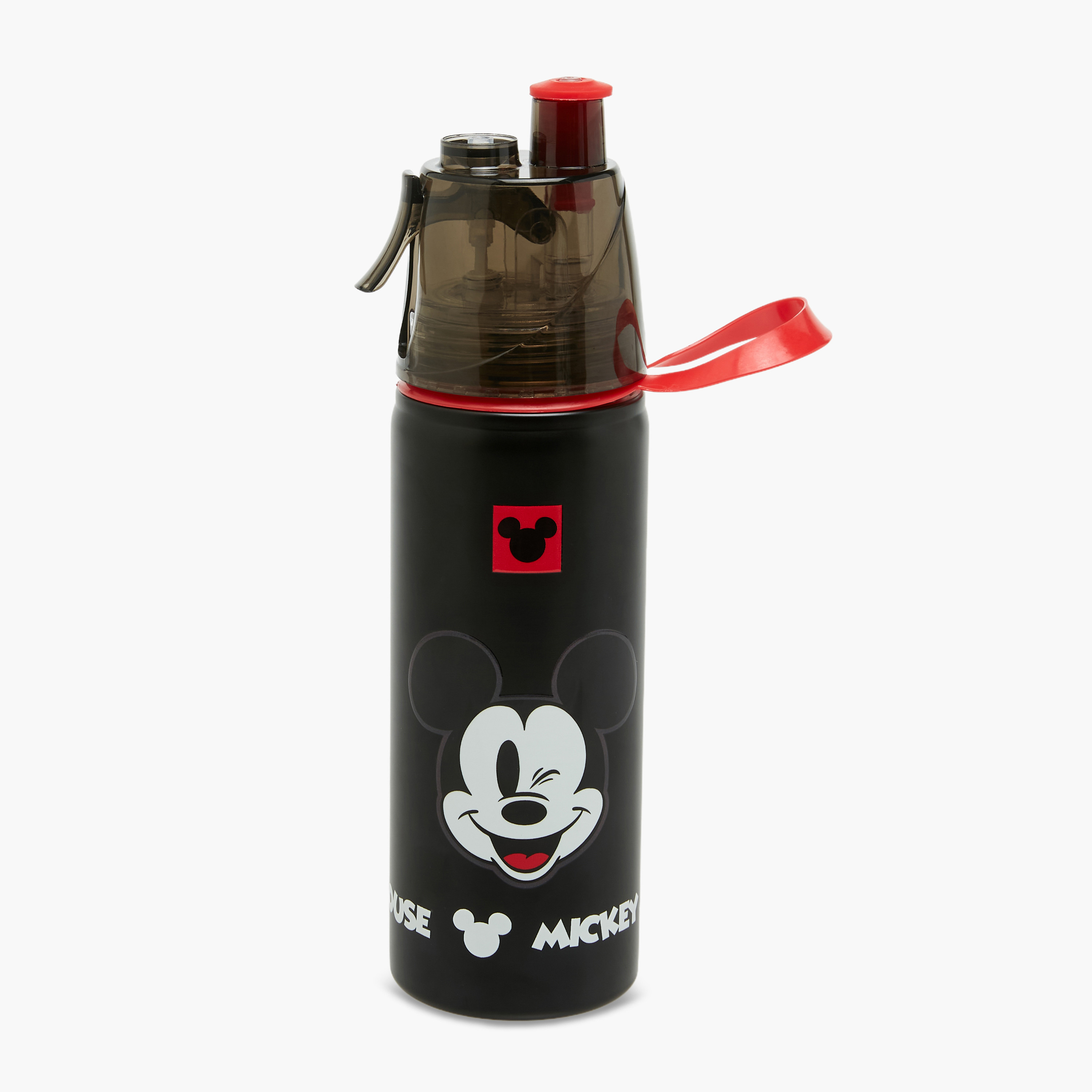 Disney Mickey Mouse Print Water Bottle - 500 ml-school-waterbottles-image-1