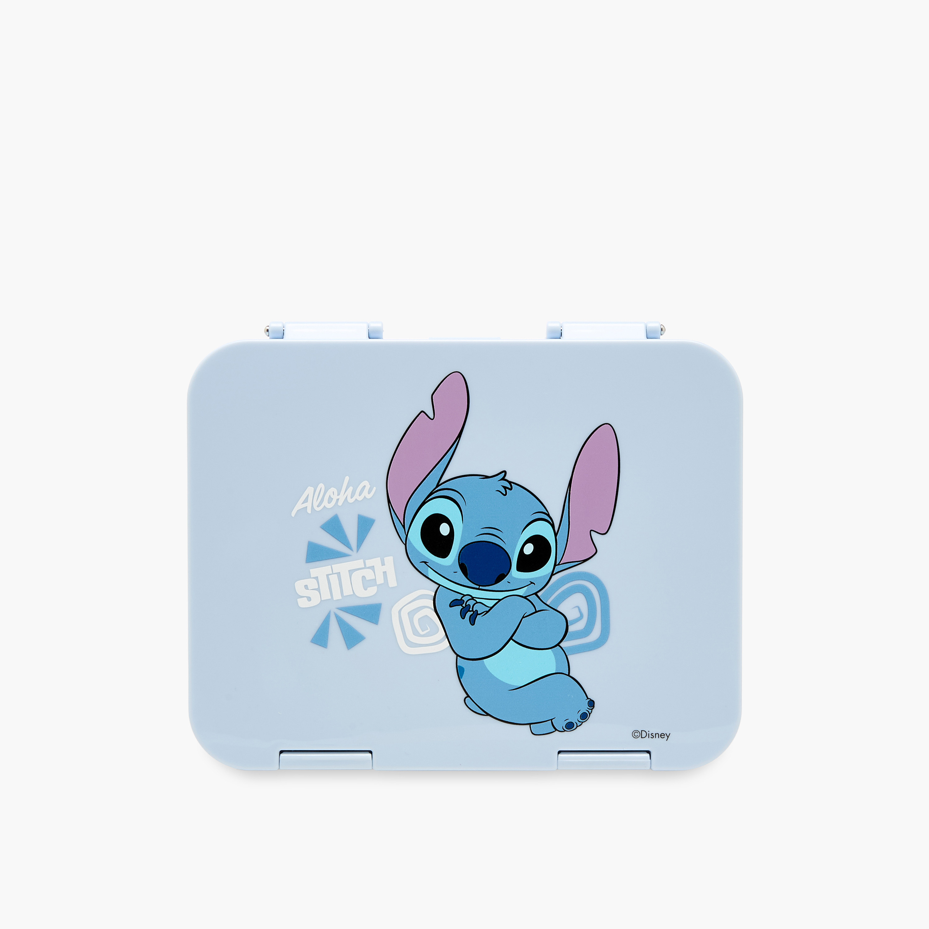 Disney Stitch Print Lunch Box with Clip Lock Closure-school-lunchessentials-lunchboxes-image-3