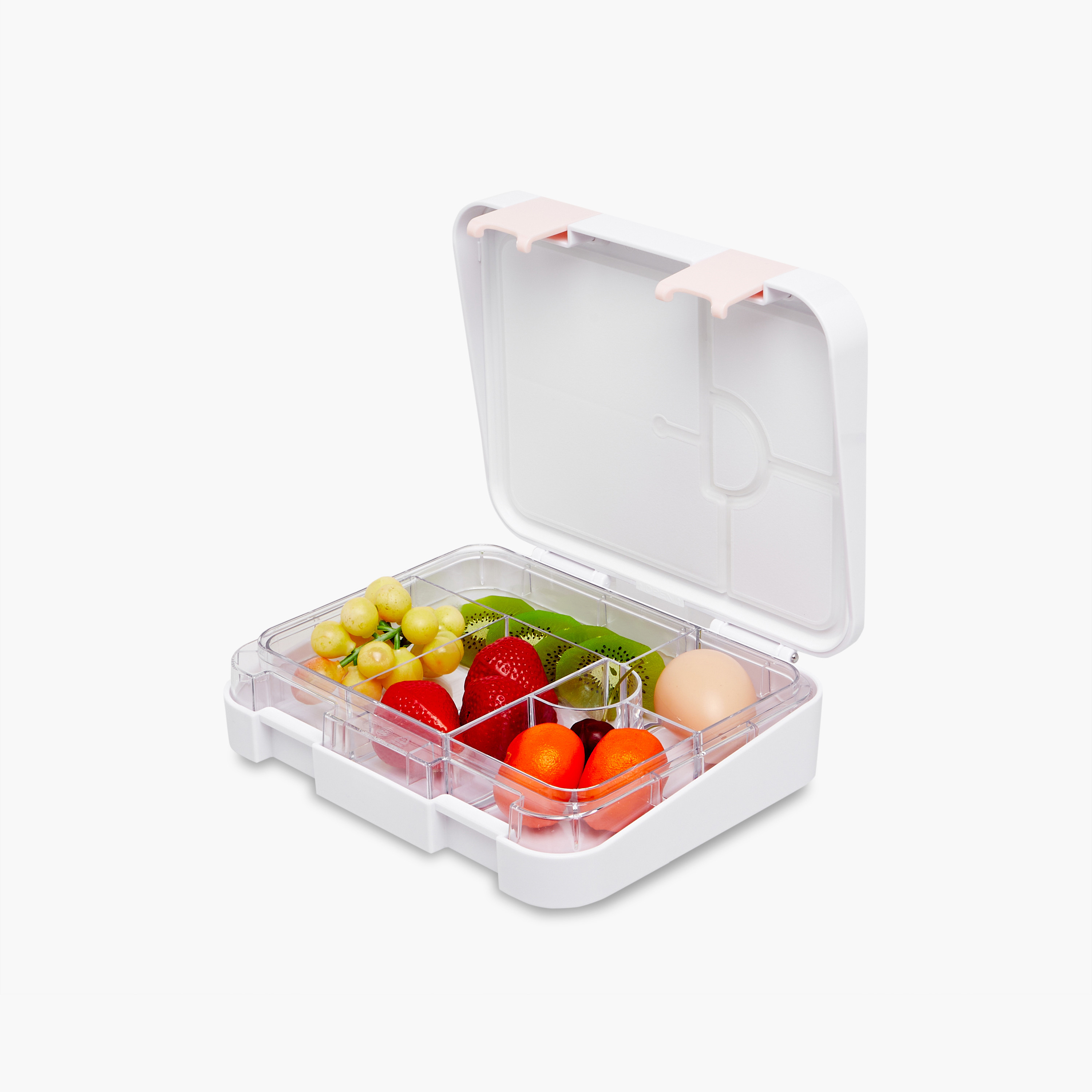 Heart Print Lunch Box with Clip Lock Closure-school-lunchessentials-lunchboxes-image-6