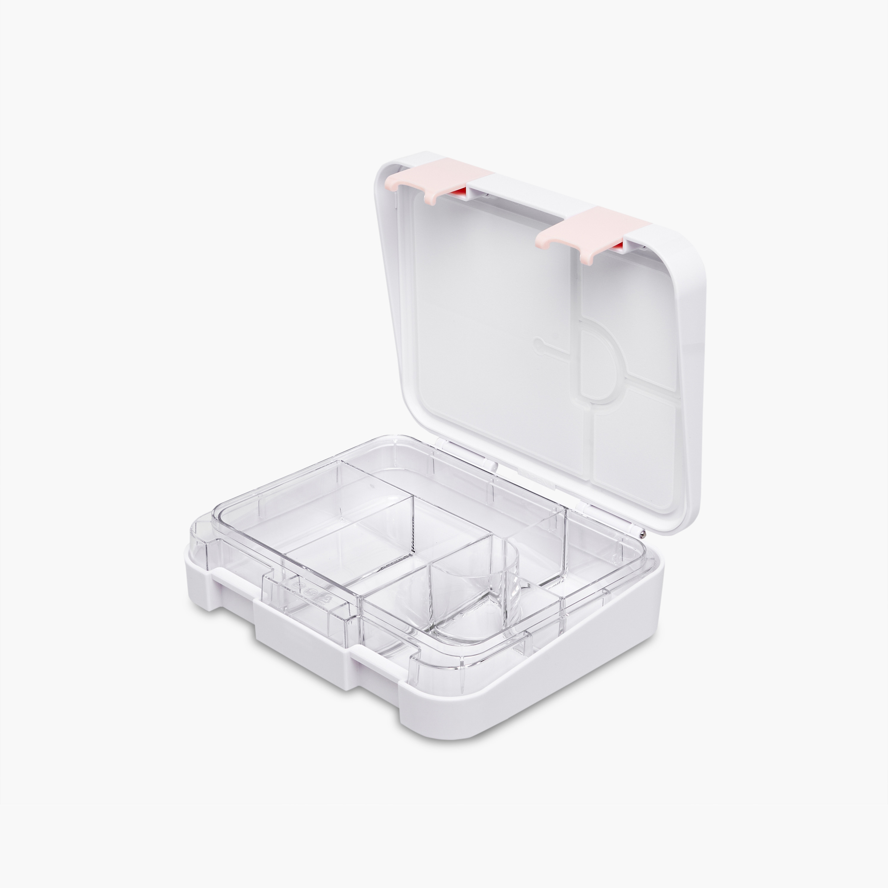 Heart Print Lunch Box with Clip Lock Closure-school-lunchessentials-lunchboxes-image-7