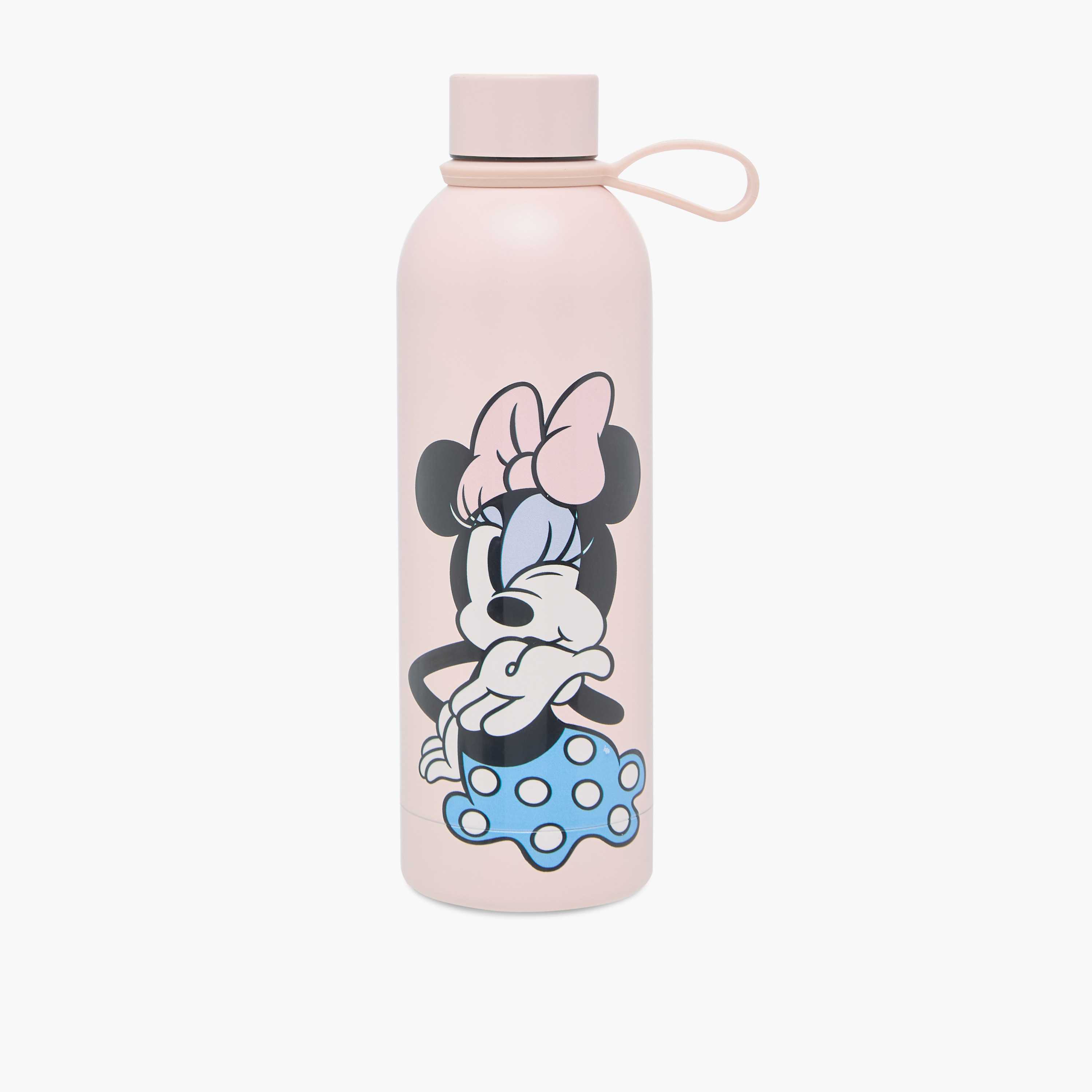 Disney Minnie Mouse Stainless Steel Water Bottle with BPA-Free – 500 ml-school-waterbottles-image-3