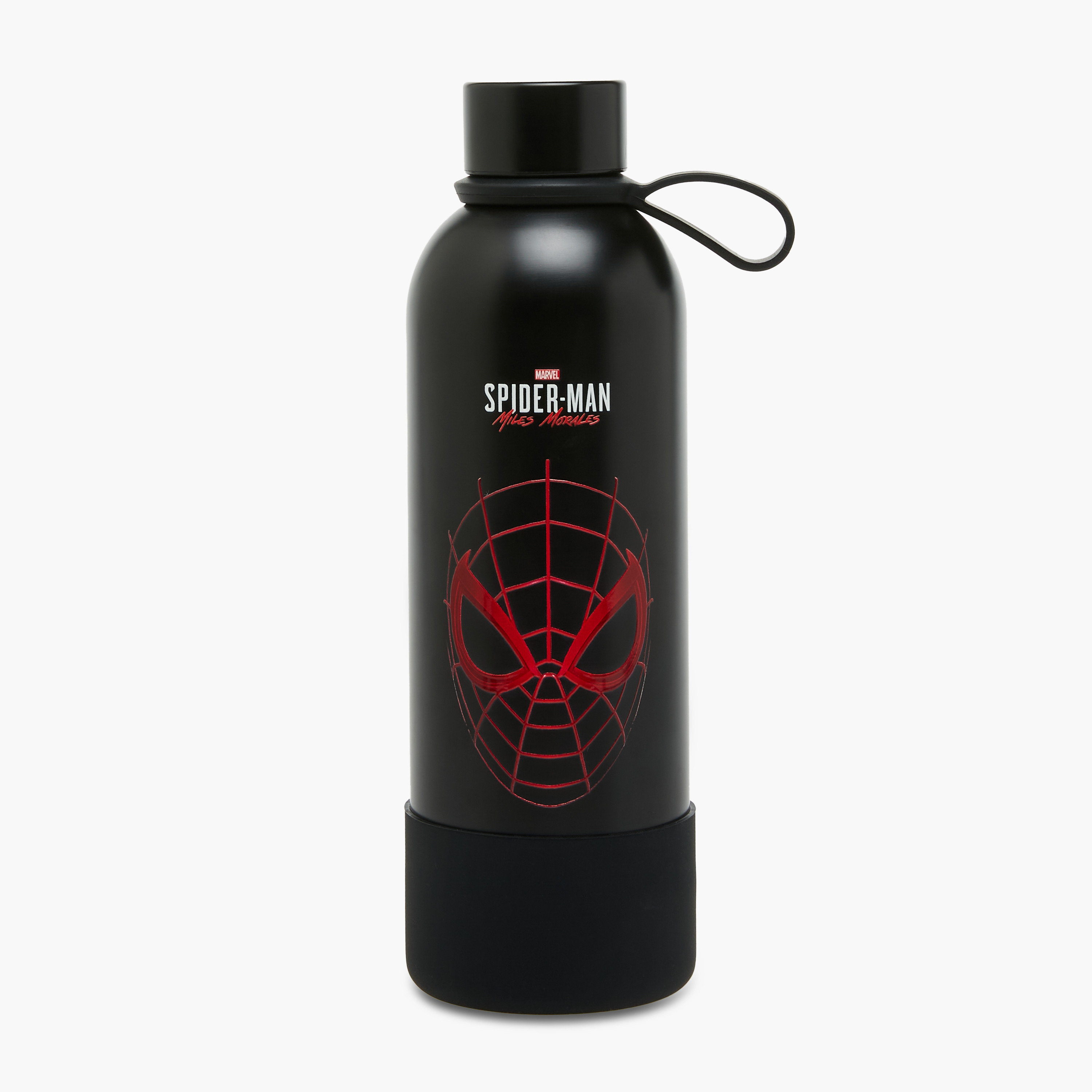 Spider-Man Print Stainless Steel Water Bottle - 500 ml-school-waterbottles-image-1