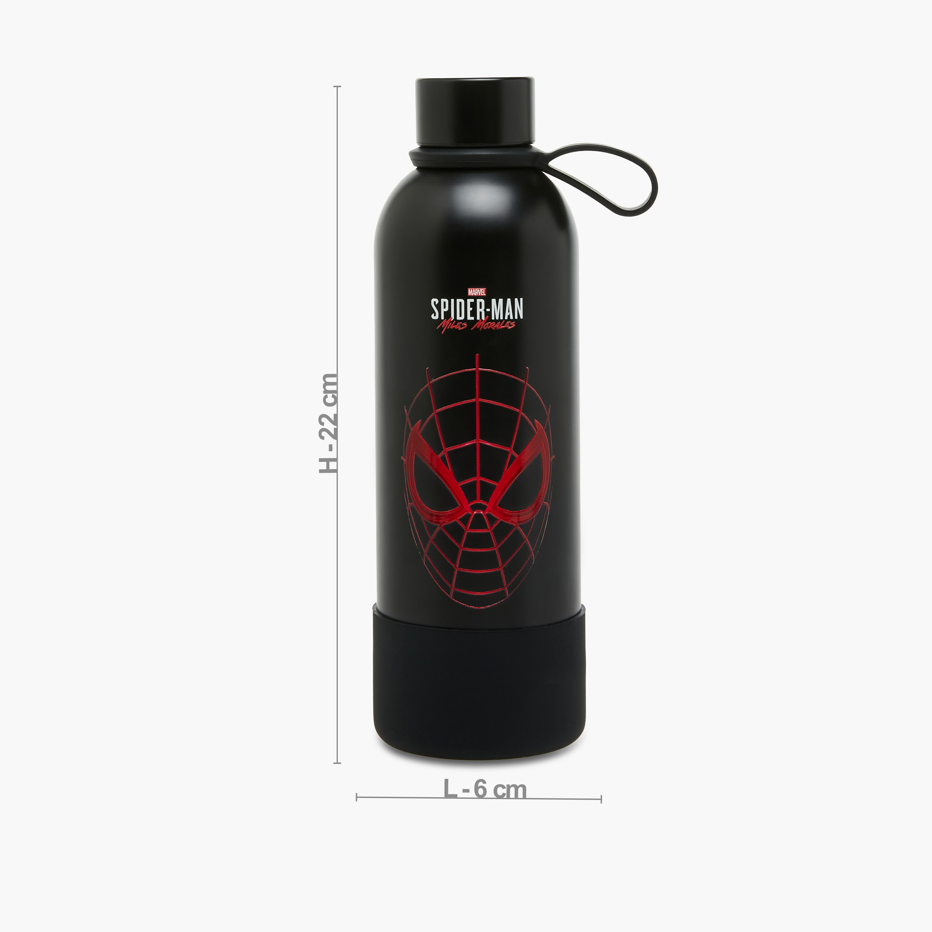 Spider-Man Print Stainless Steel Water Bottle - 500 ml-school-waterbottles-image-3
