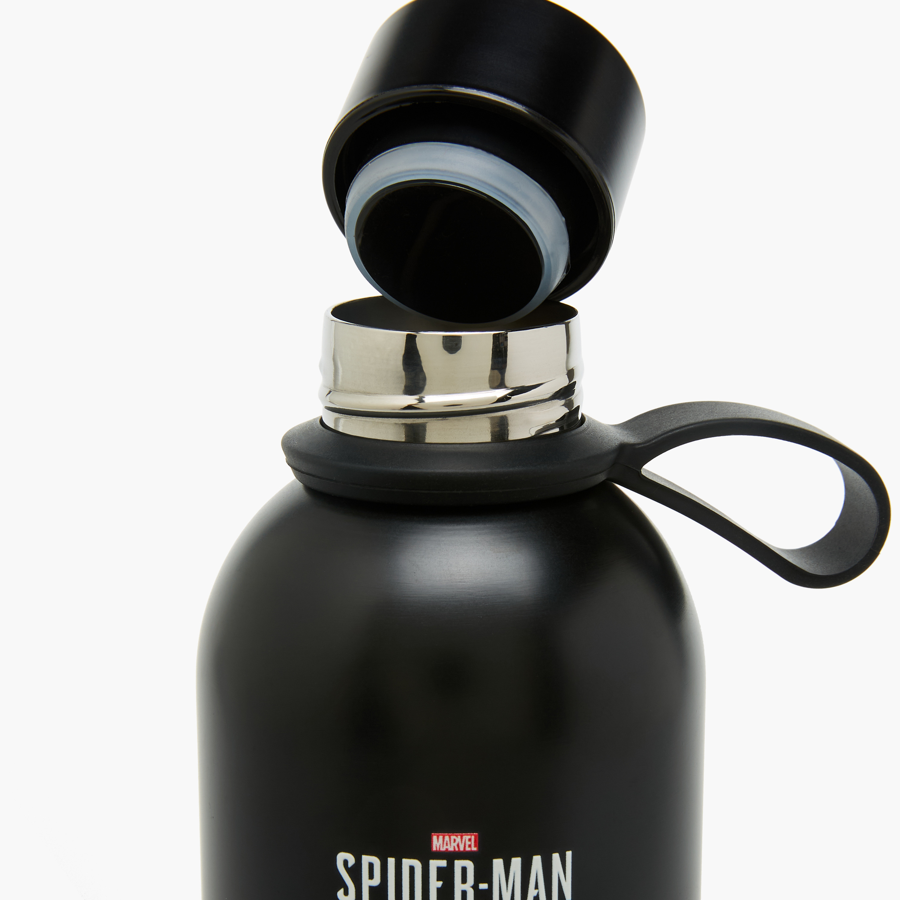 Spider-Man Print Stainless Steel Water Bottle - 500 ml-school-waterbottles-image-7