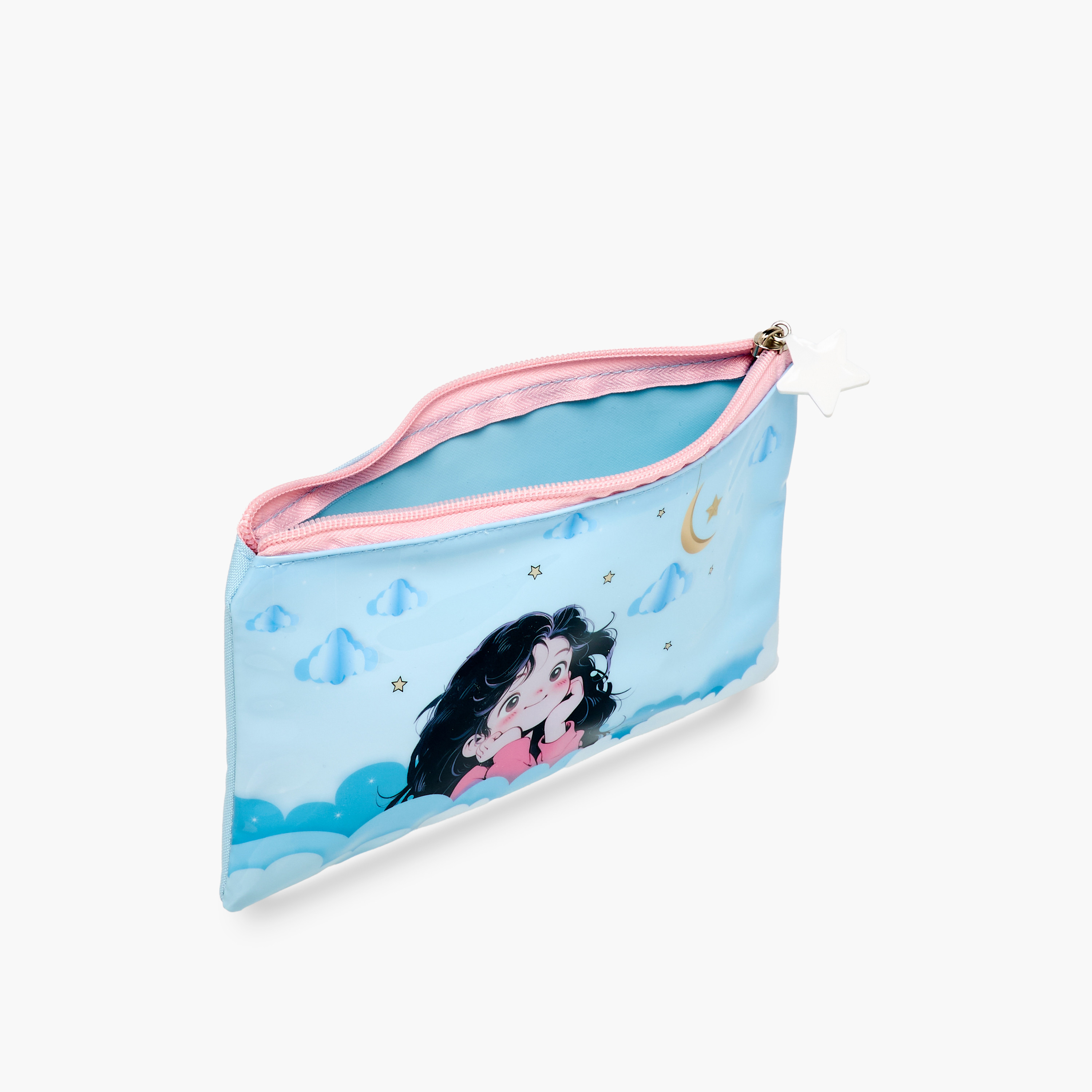 Juniors Graphic Print 5-Piece Trolley Backpack Set - 16 inches-school-bagsandbackpacks-trolleybags-image-21