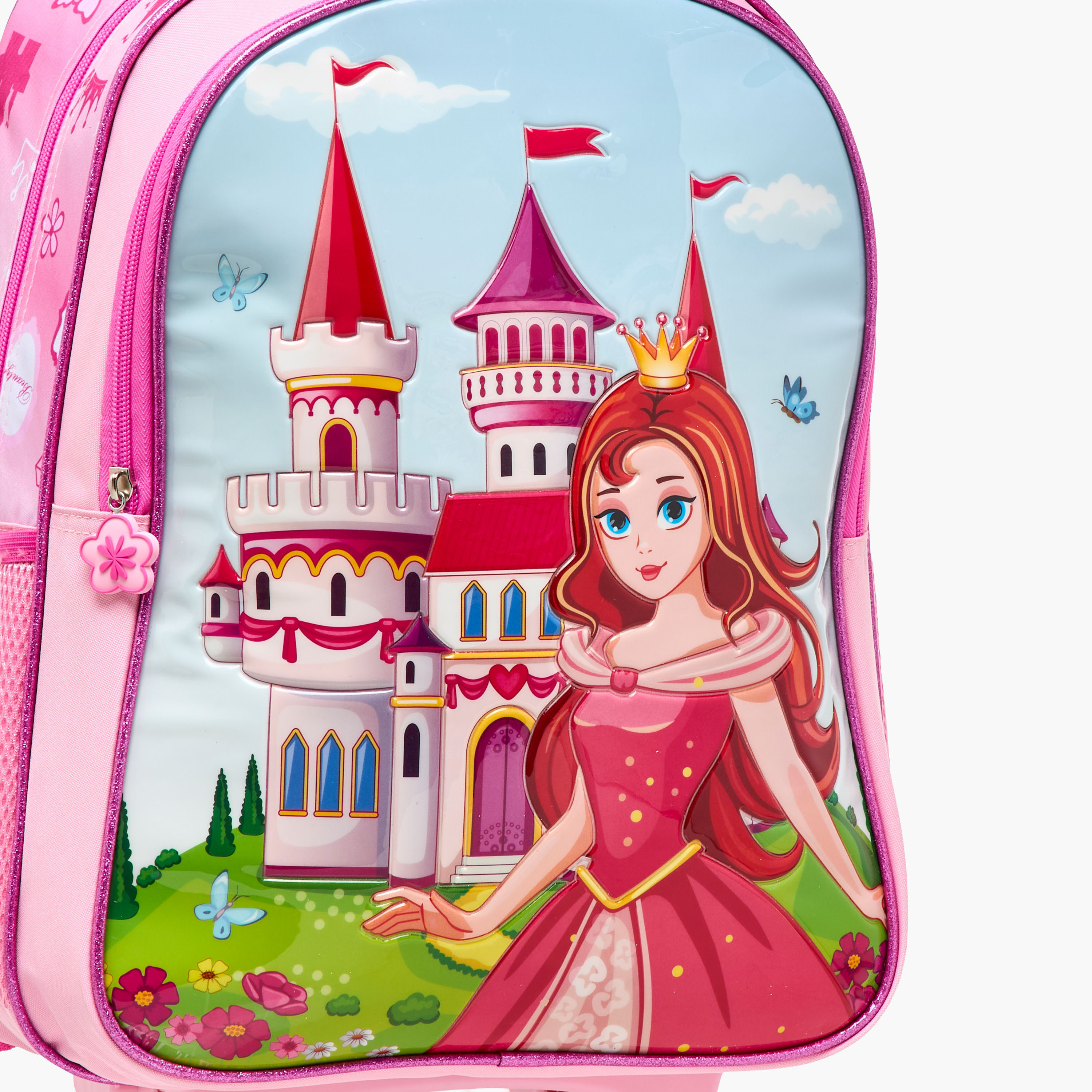 Juniors 5-Piece Princess Print Trolley Backpack Set - 16 inches-school-bagsandbackpacks-trolleybags-image-10