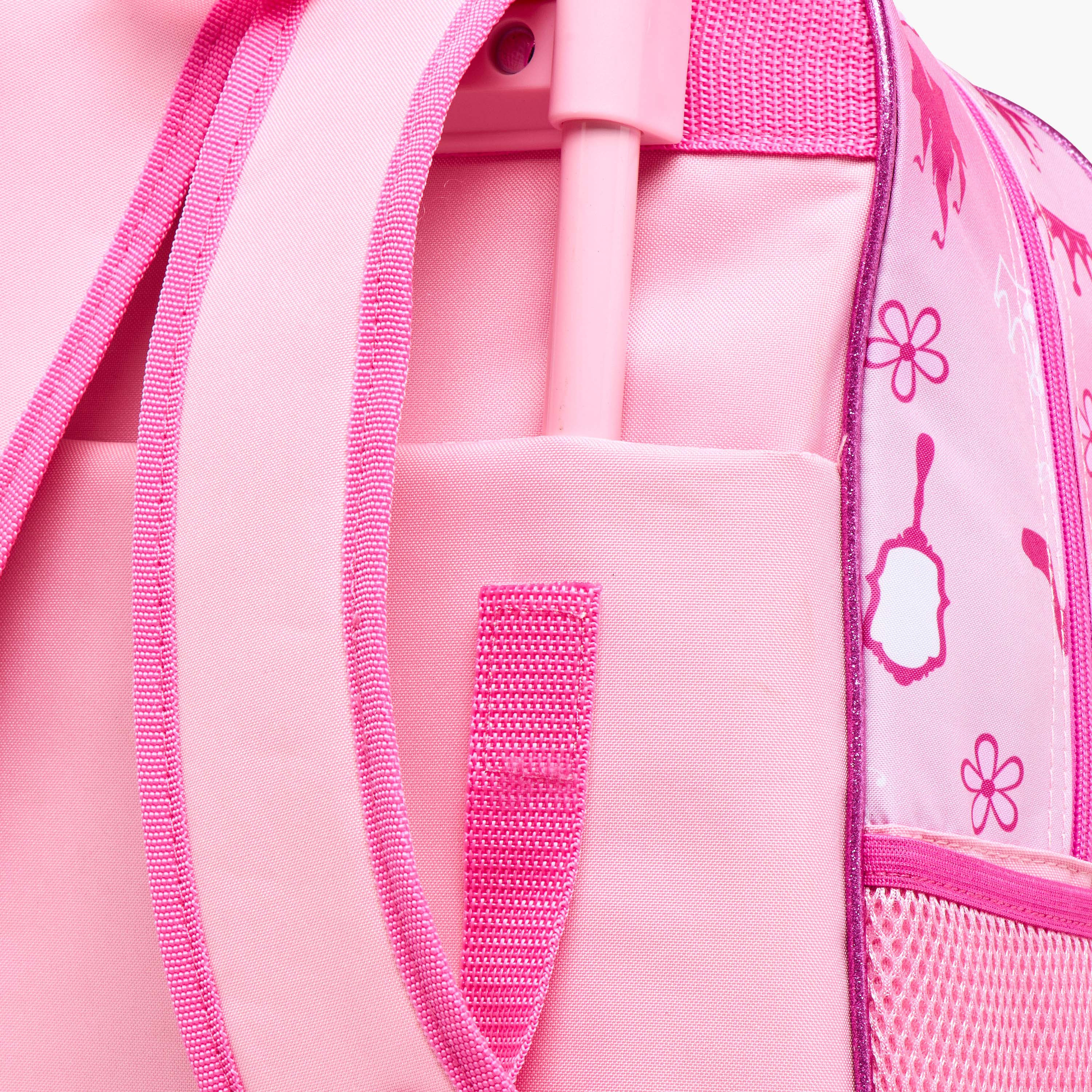 Juniors 5-Piece Princess Print Trolley Backpack Set - 16 inches-school-bagsandbackpacks-trolleybags-image-13