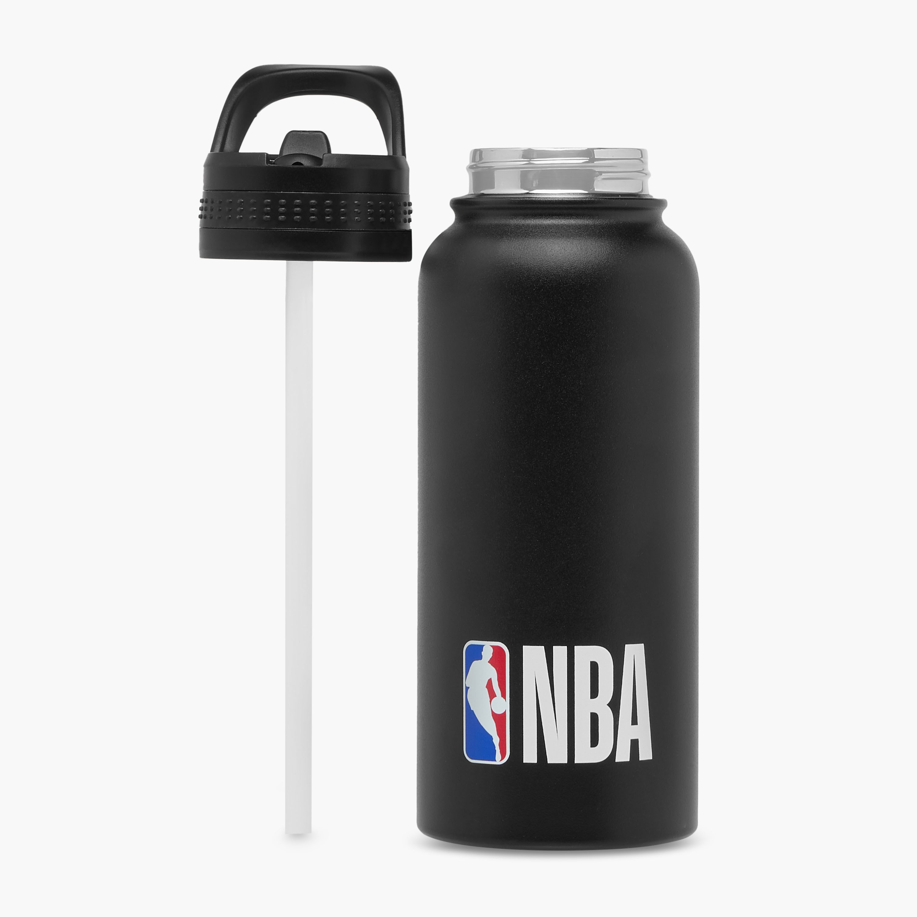 NBA Solid Stainless Steel Water Bottle - 950 ml-school-waterbottles-image-2