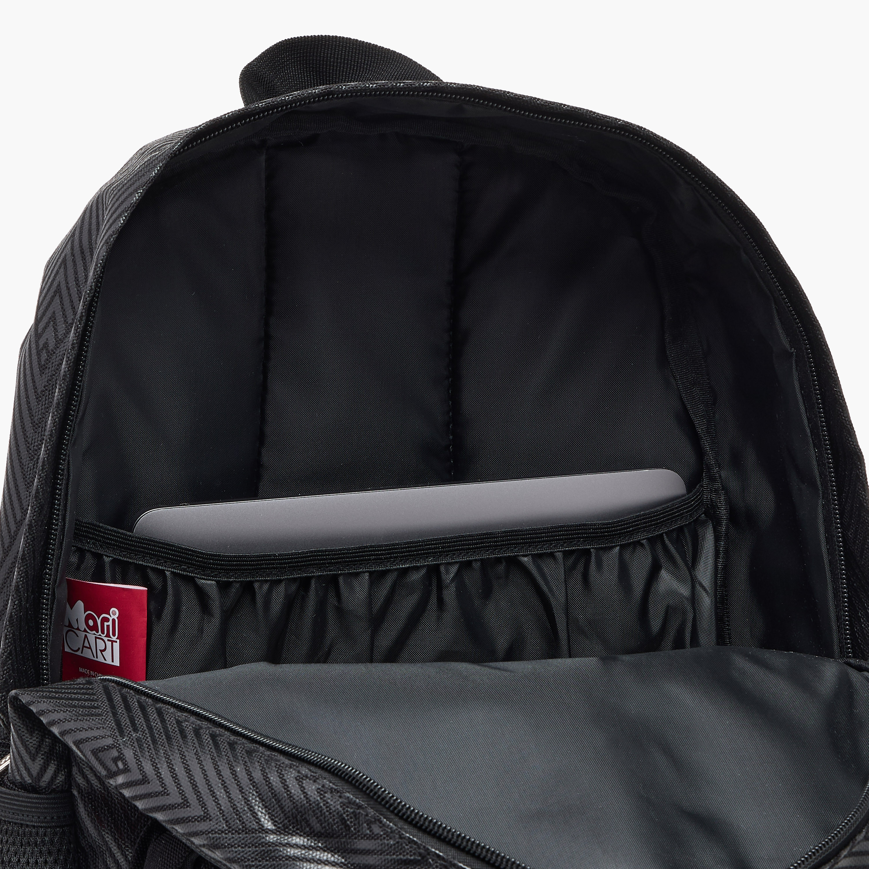 Ferrari Textured Backpack with Adjustable Straps and Zip Closure - 17 inches-school-bagsandbackpacks-backpacks-image-9