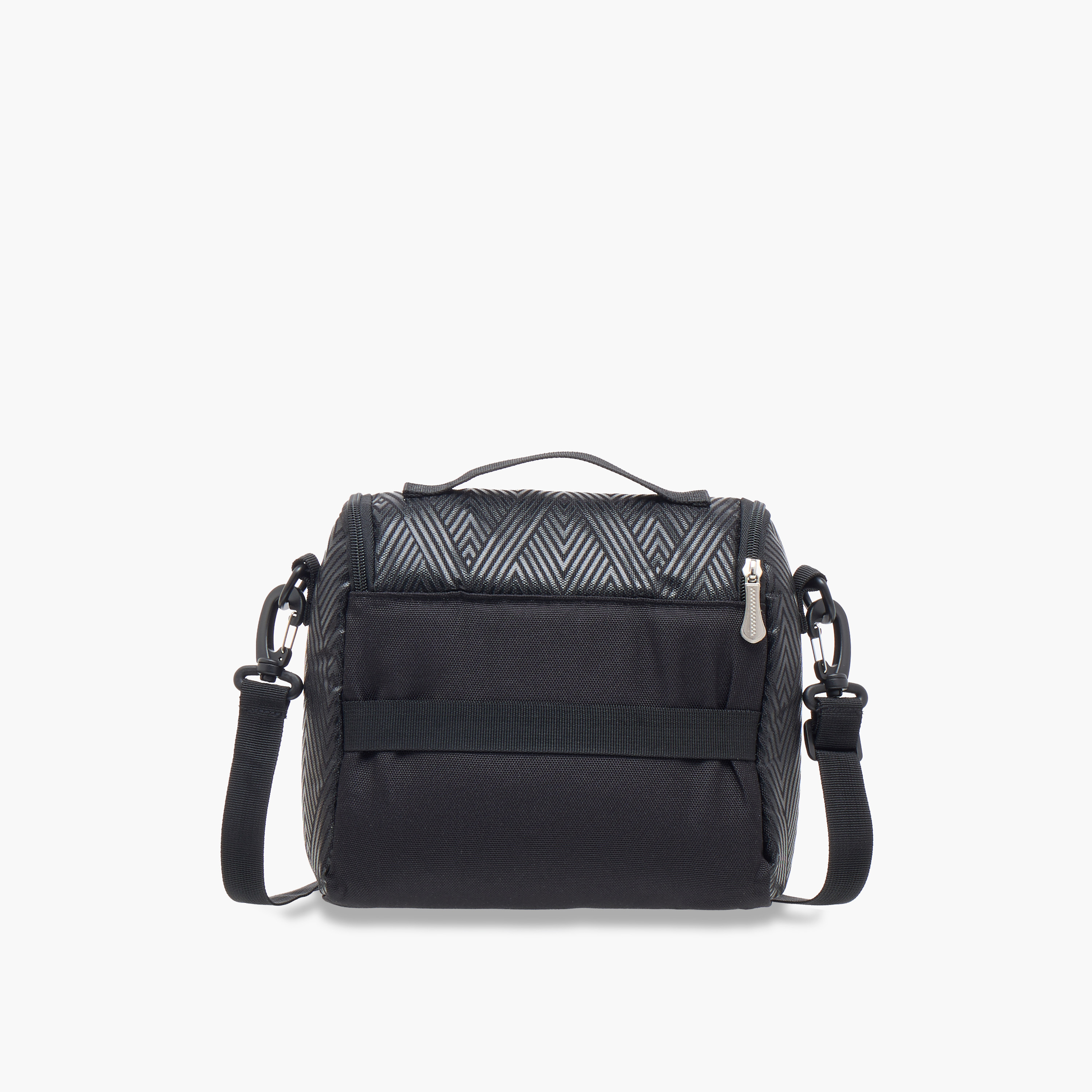شنطة غداء بارزة الملمس بطبعات شيفرون وسحّاب إغلاق من فيراري-school-lunchessentials-lunchbags-image-3