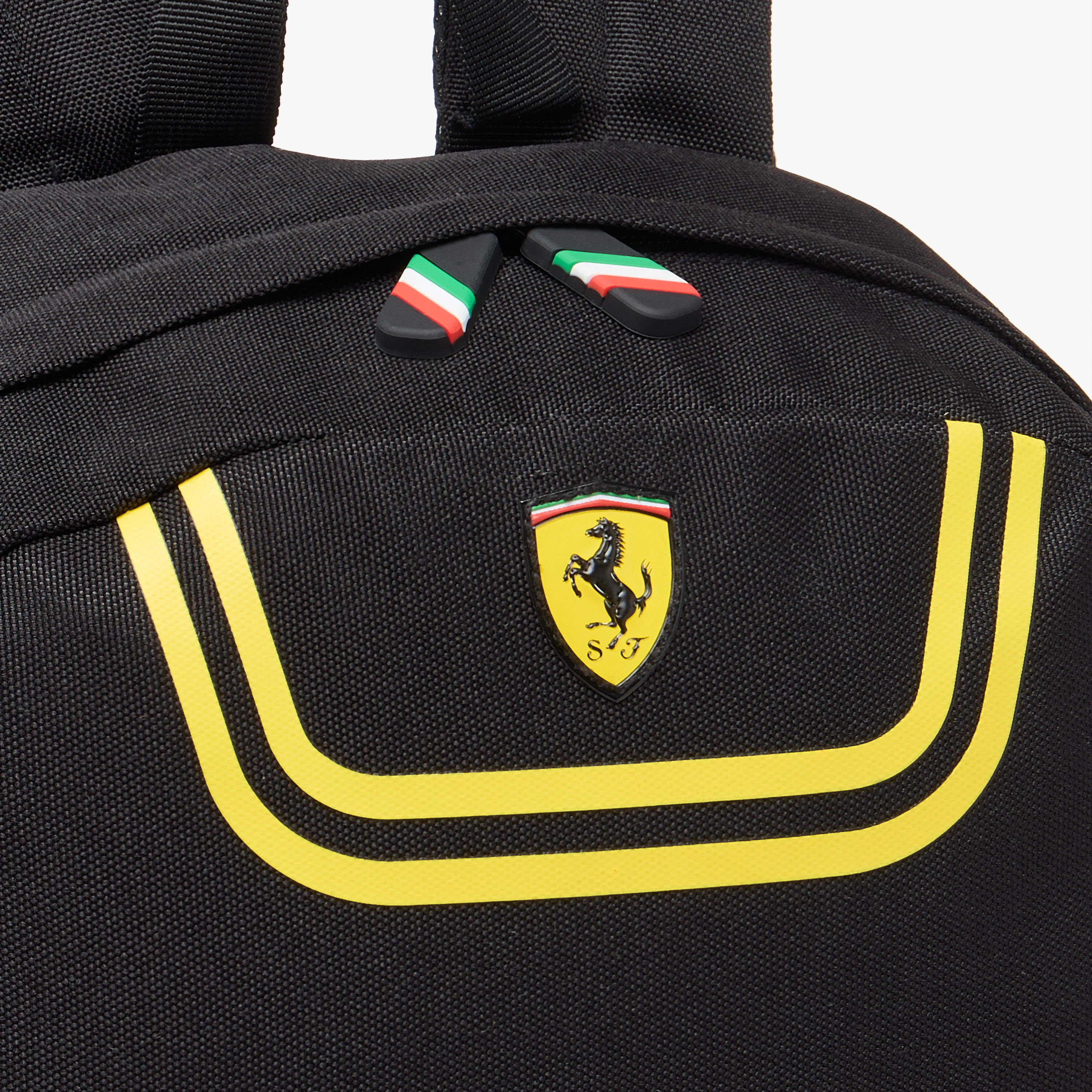 Ferrari Textured Backpack with Adjustable Straps and Zip Closure - 17 inches-school-bagsandbackpacks-backpacks-image-8
