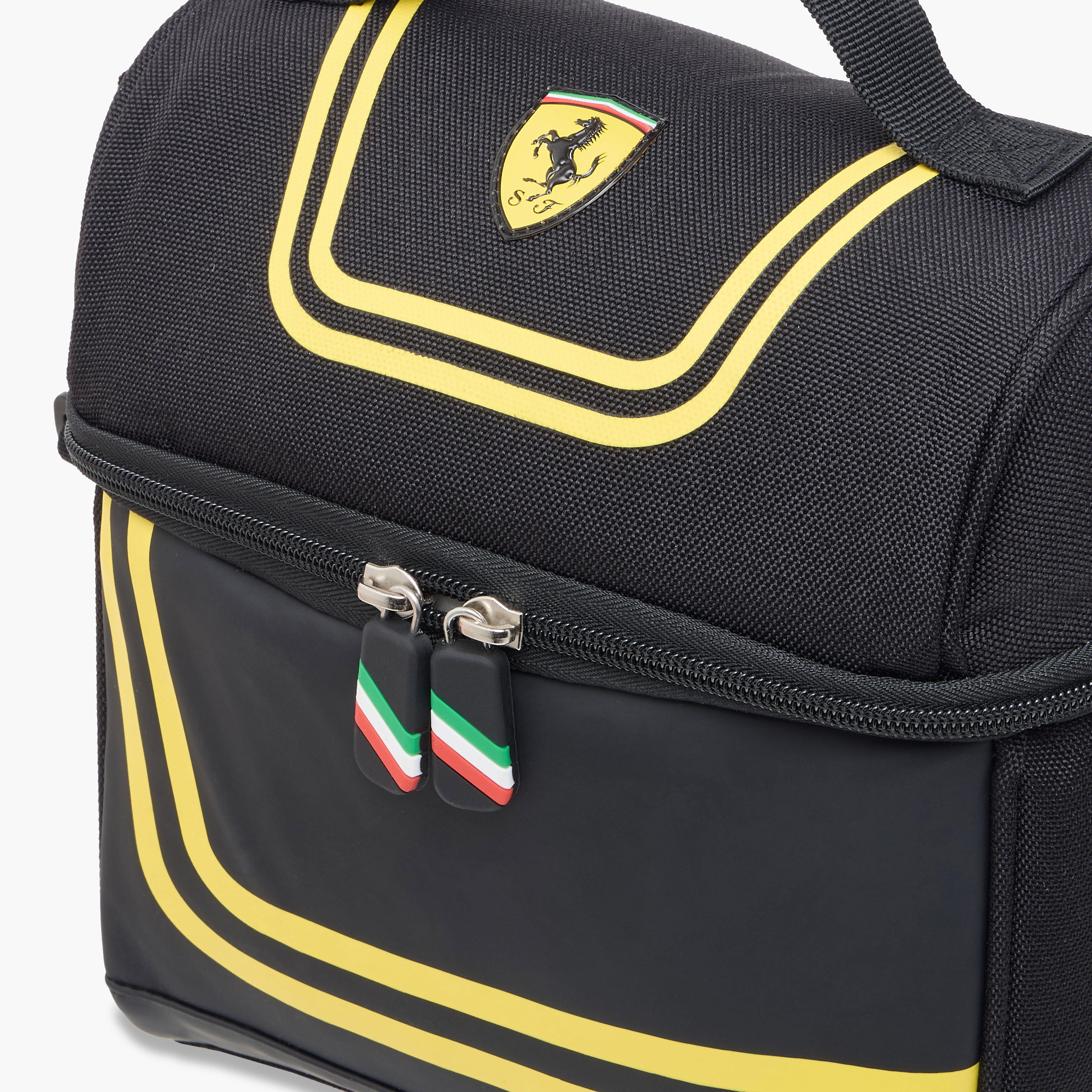 Ferrari Printed Lunch Bag with Zip Closure-school-lunchessentials-lunchbags-image-5