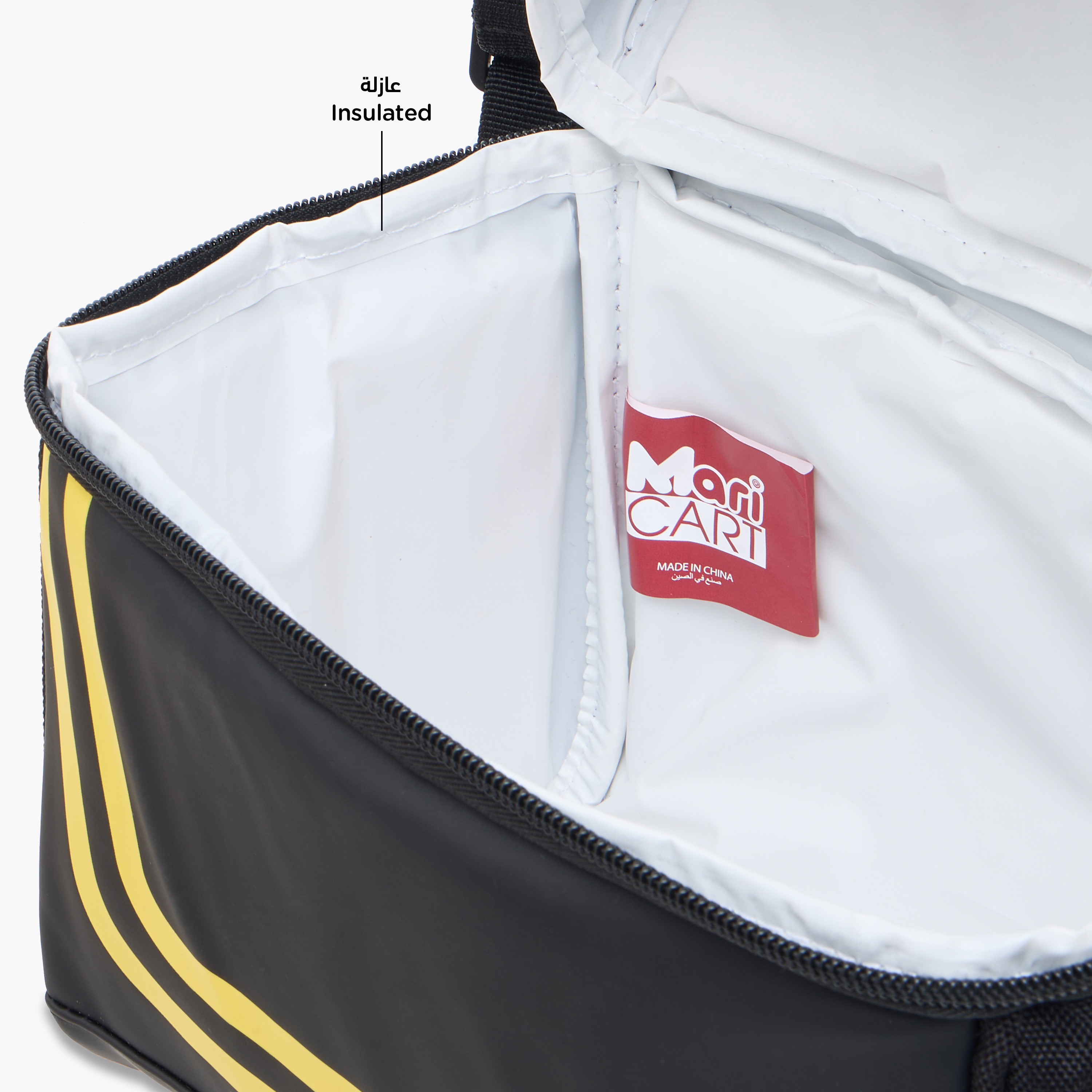 Ferrari Printed Lunch Bag with Zip Closure-school-lunchessentials-lunchbags-image-6