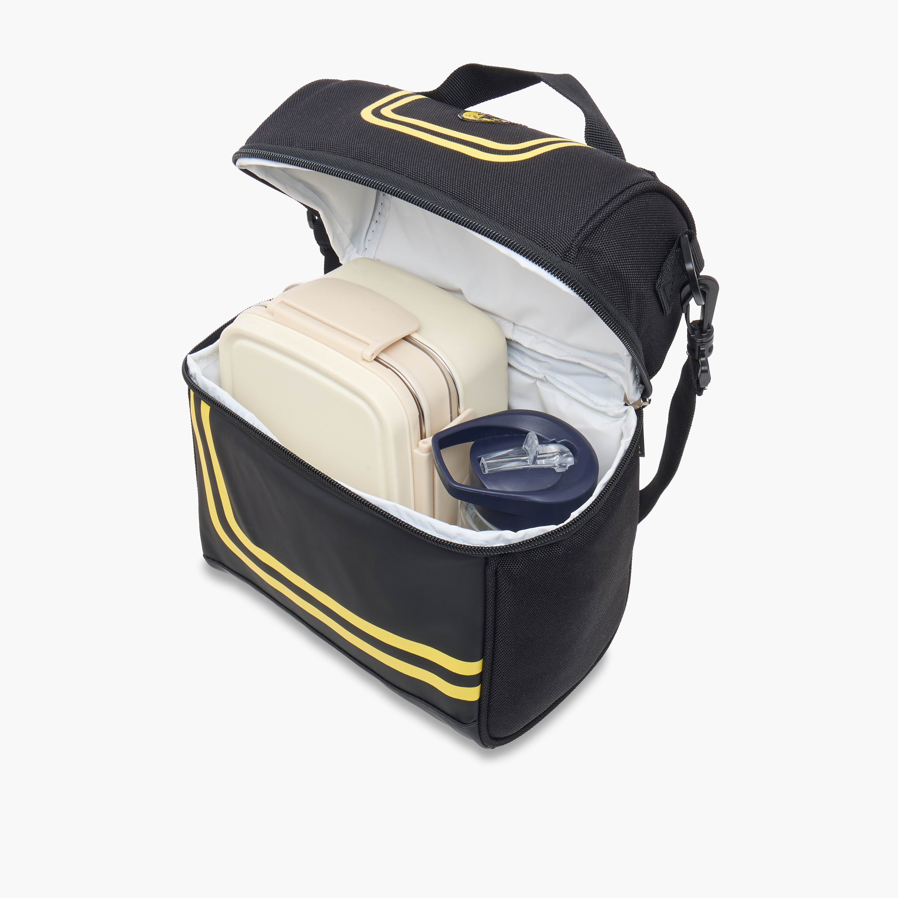 Ferrari Printed Lunch Bag with Zip Closure-school-lunchessentials-lunchbags-image-7
