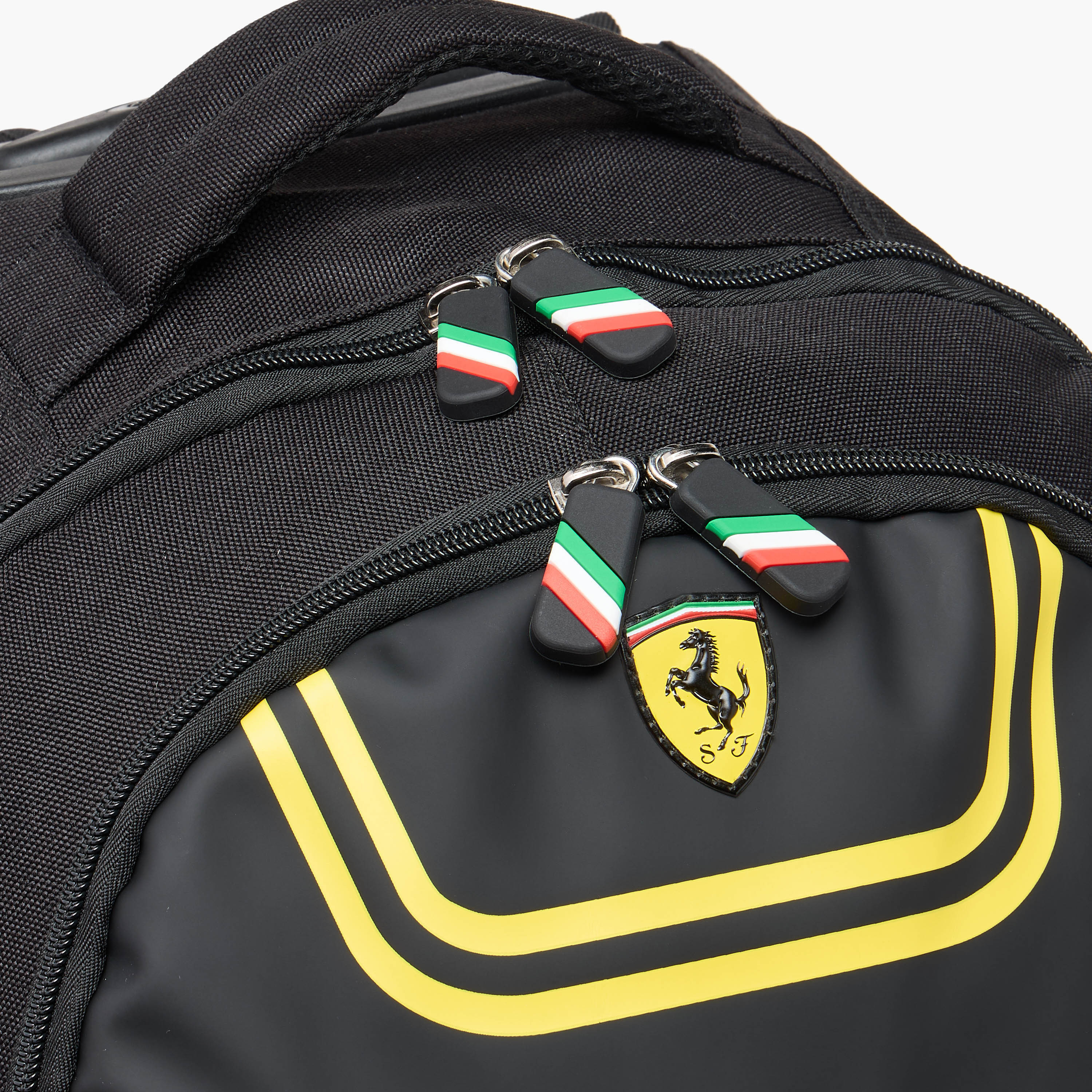 Ferrari Print Trolley Backpack with Retractable Handle - 18 inches-school-bagsandbackpacks-trolleybags-image-10