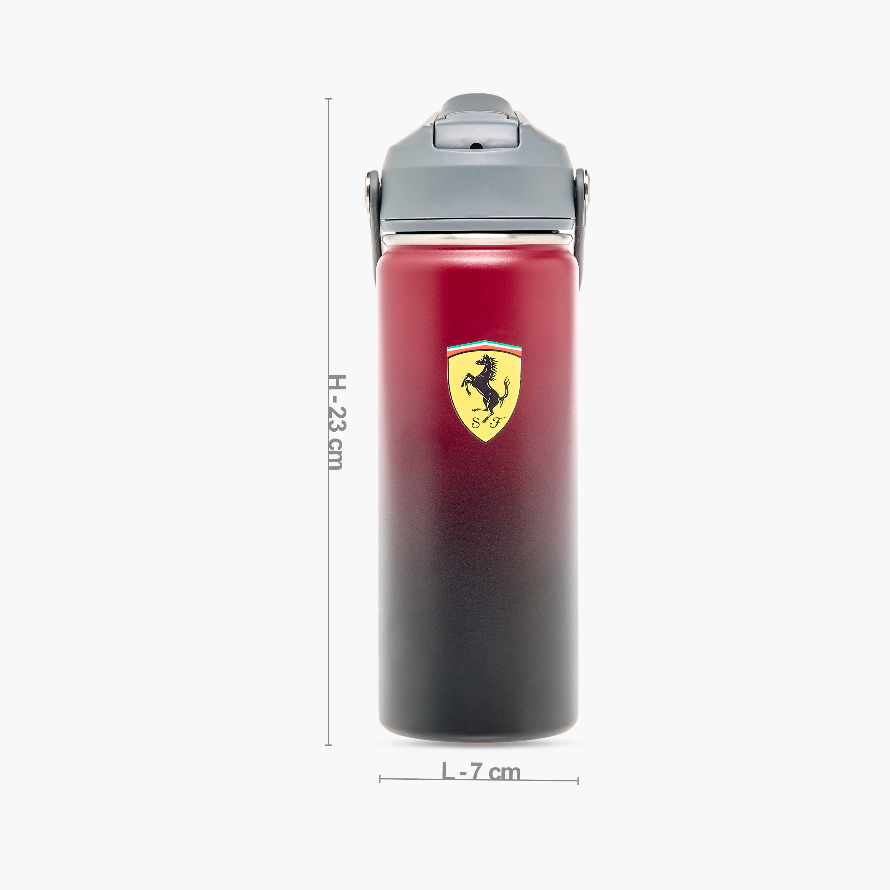 Ferrari Printed Water Bottle - 540 ml-school-waterbottles-image-2