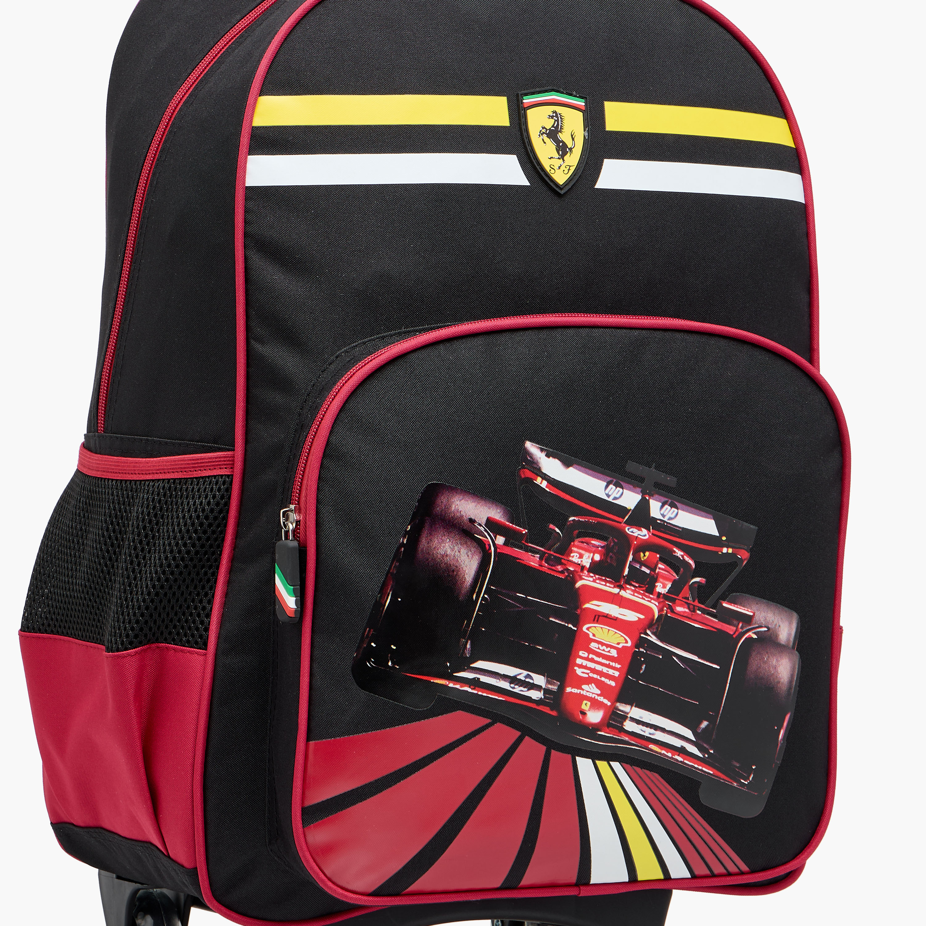 Ferrari Cars Trolley Bag for Boys 5-8 Years with Bottle Holder-school-bagsandbackpacks-sets-image-12
