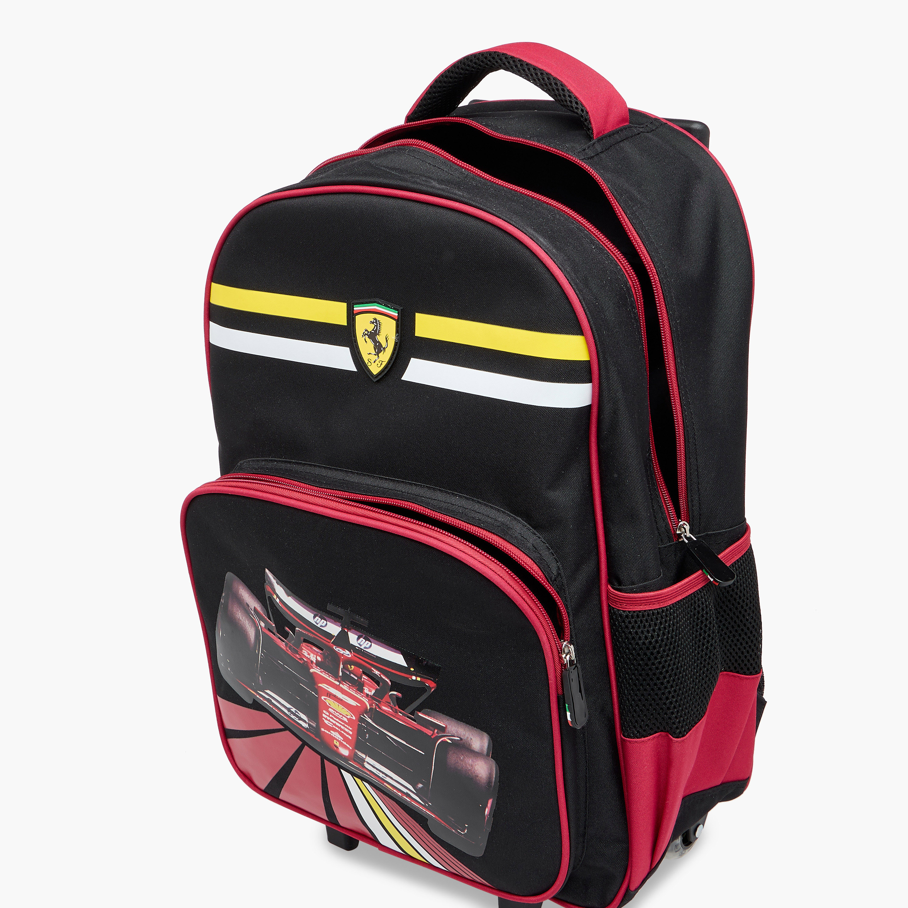Ferrari Cars Trolley Bag for Boys 5-8 Years with Bottle Holder-school-bagsandbackpacks-sets-image-15