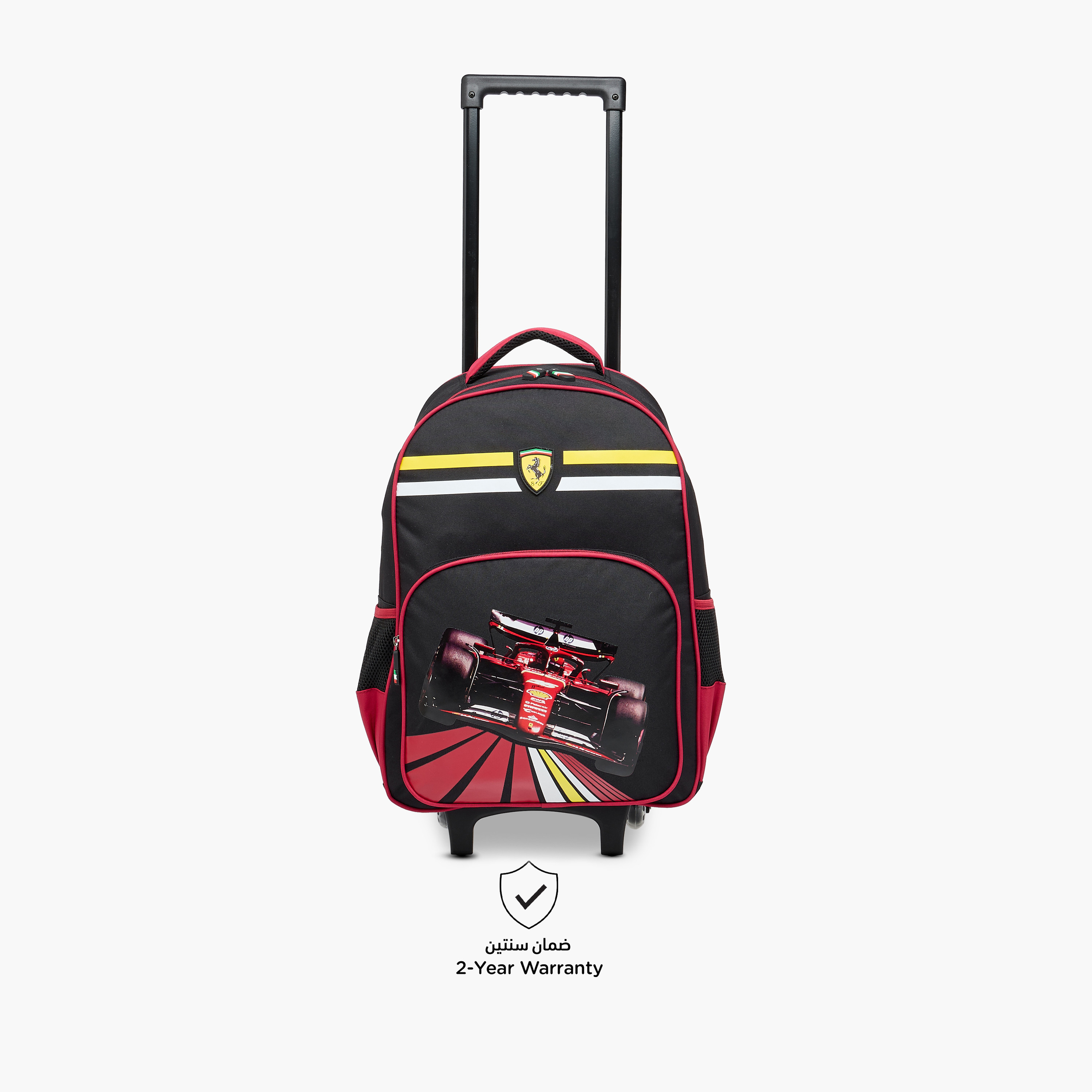 Ferrari Cars Trolley Bag for Boys 5-8 Years with Bottle Holder-school-bagsandbackpacks-sets-image-5