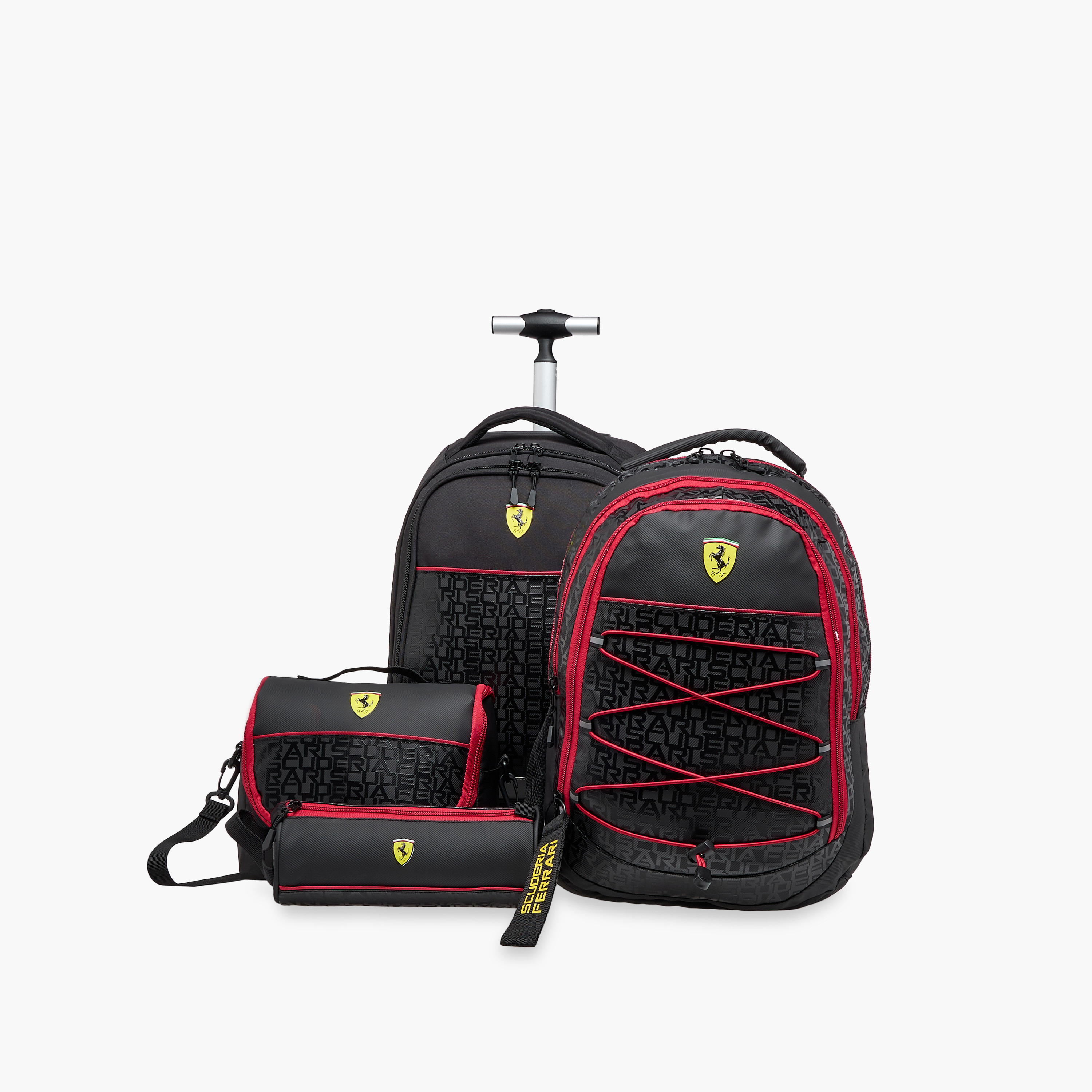 شنطة ظهر سادة بحمالات قابلة للتعديل وسحاب إغلاق من فيراري - 17 بوصة-school-bagsandbackpacks-backpacks-image-12