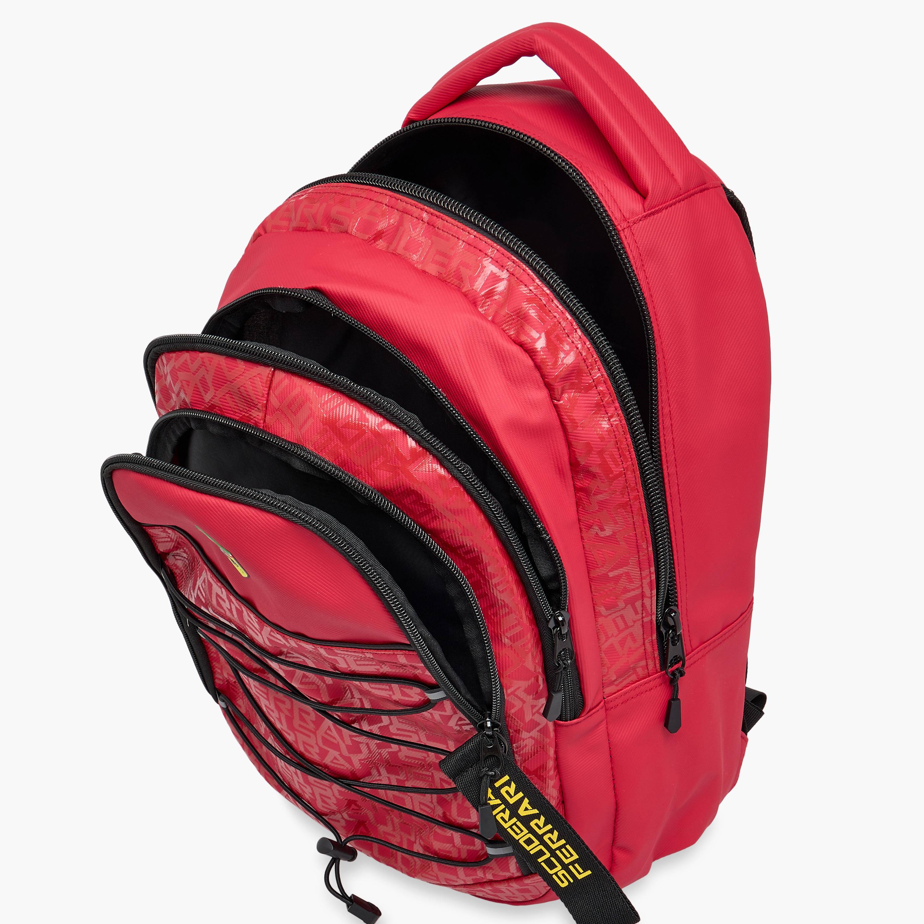 Ferrari Solid Backpack with Adjustable Straps and Zip Closure - 17 inches-school-bagsandbackpacks-backpacks-image-9