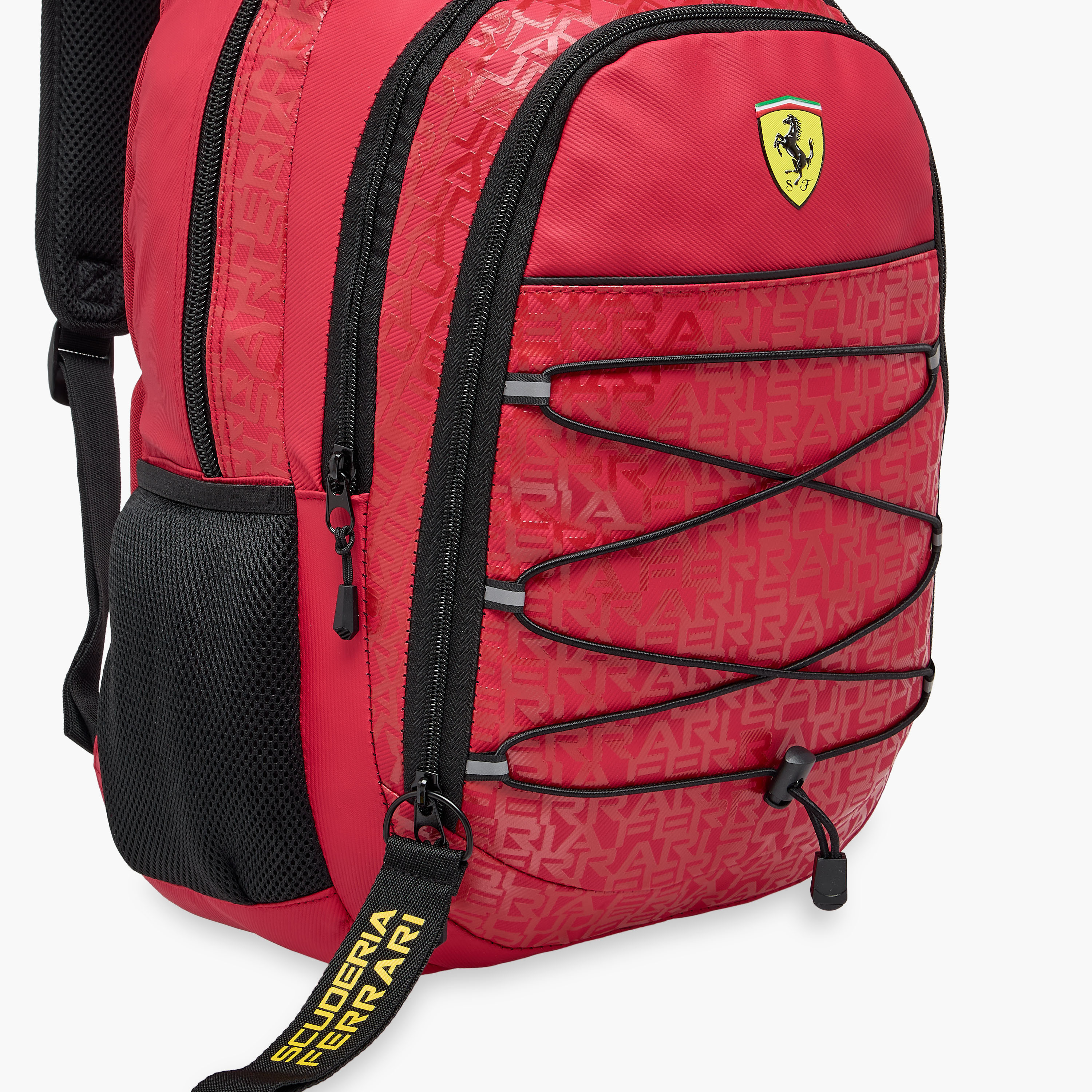 Ferrari Solid Backpack with Adjustable Straps and Zip Closure - 17 inches-school-bagsandbackpacks-backpacks-image-11