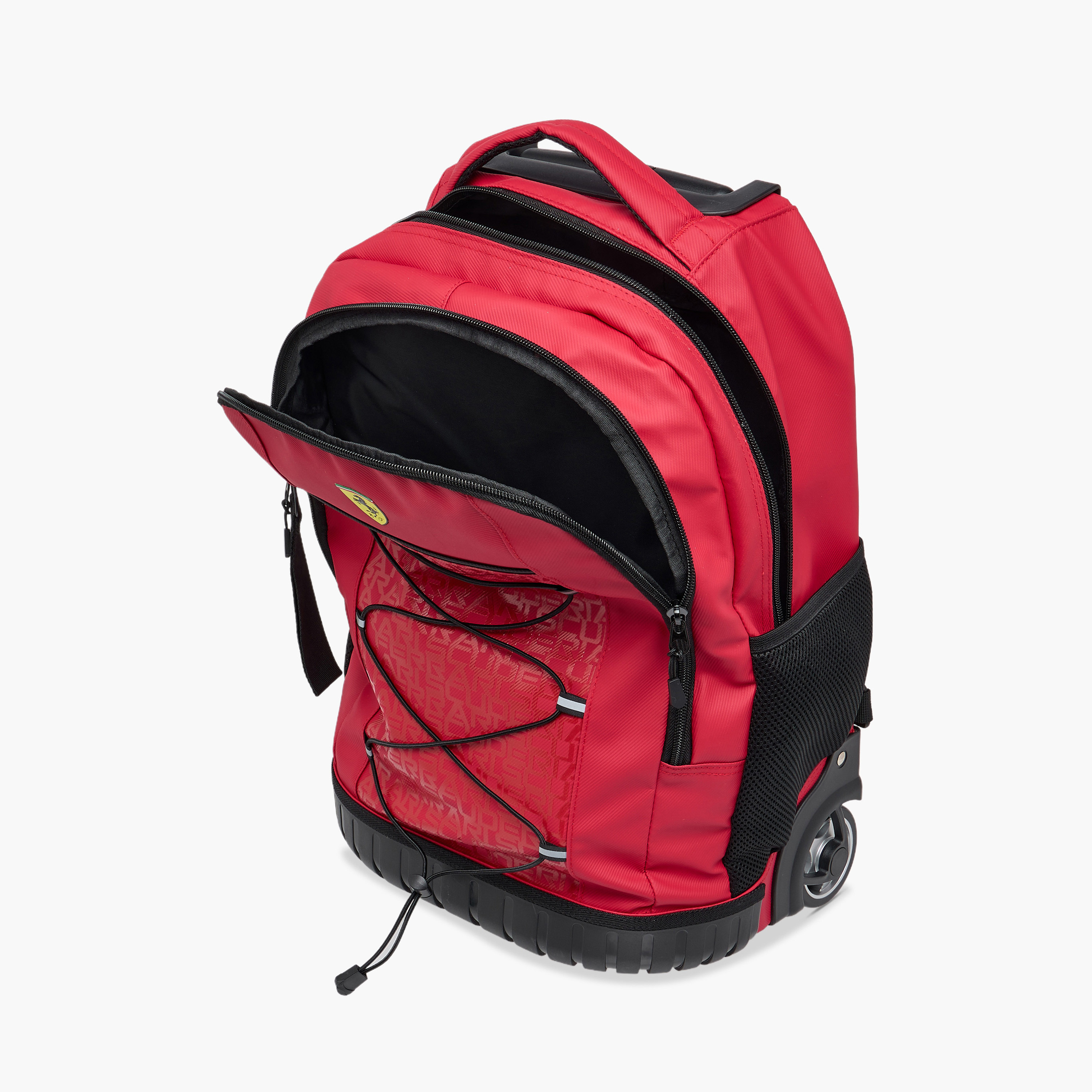Ferrari Cars Trolley Bag for Boys 8-13 Years with Adjustable Strap -school-bagsandbackpacks-trolleybags-image-9