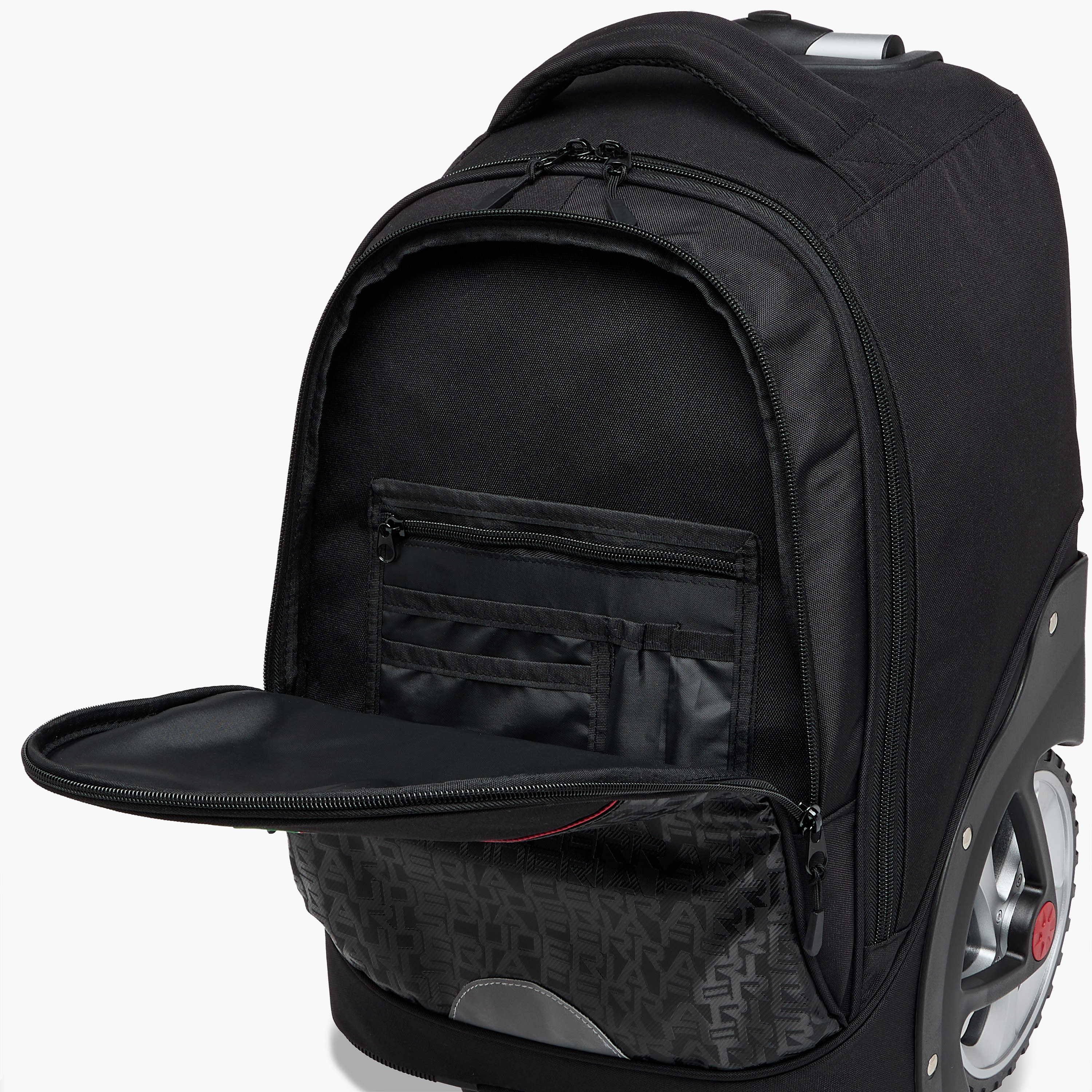 Ferrari Cars Trolley Bag for Boys 8-13 Years with Adjustable Strap -school-bagsandbackpacks-trolleybags-image-14