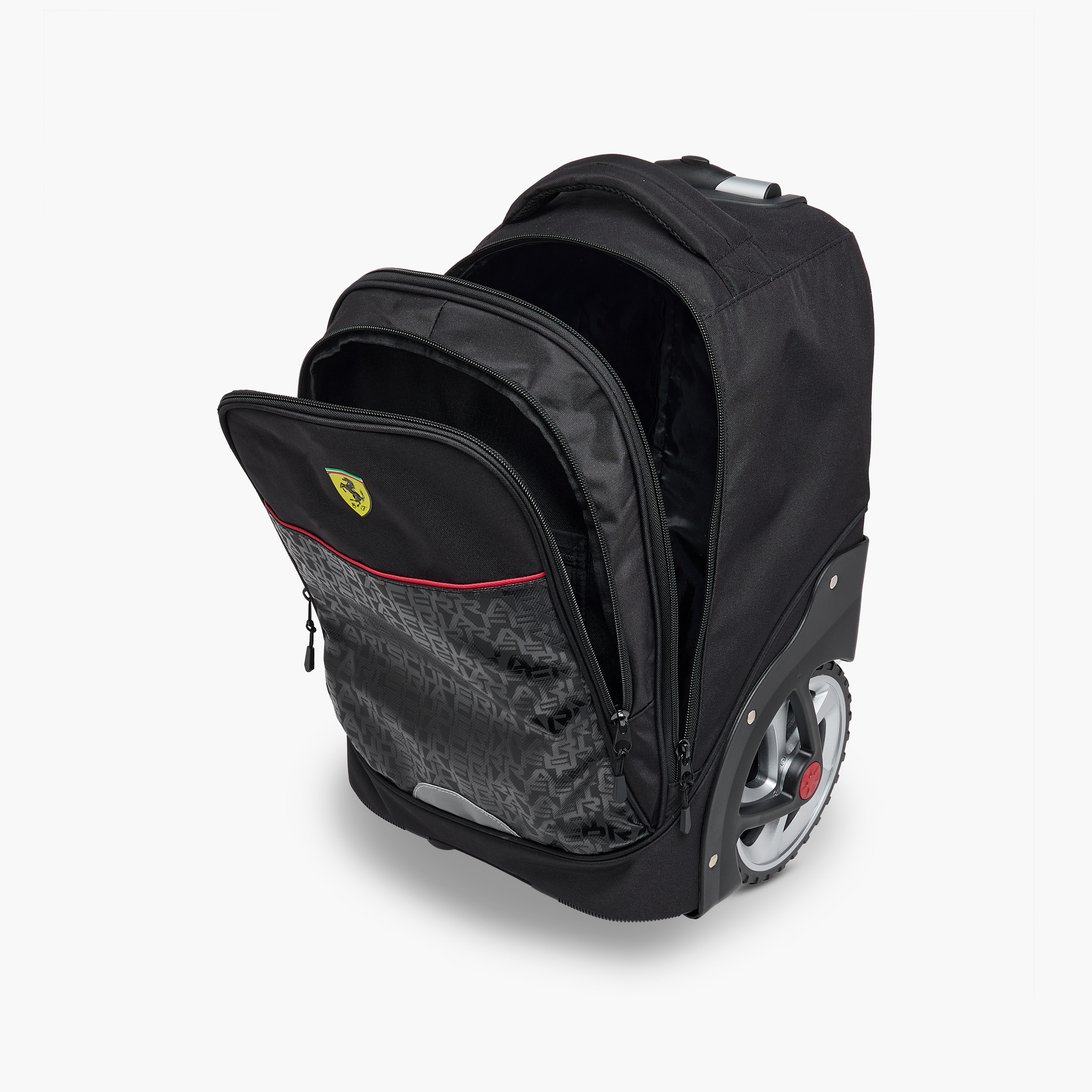 Ferrari Cars Trolley Bag for Boys 8-13 Years with Adjustable Strap -school-bagsandbackpacks-trolleybags-image-15
