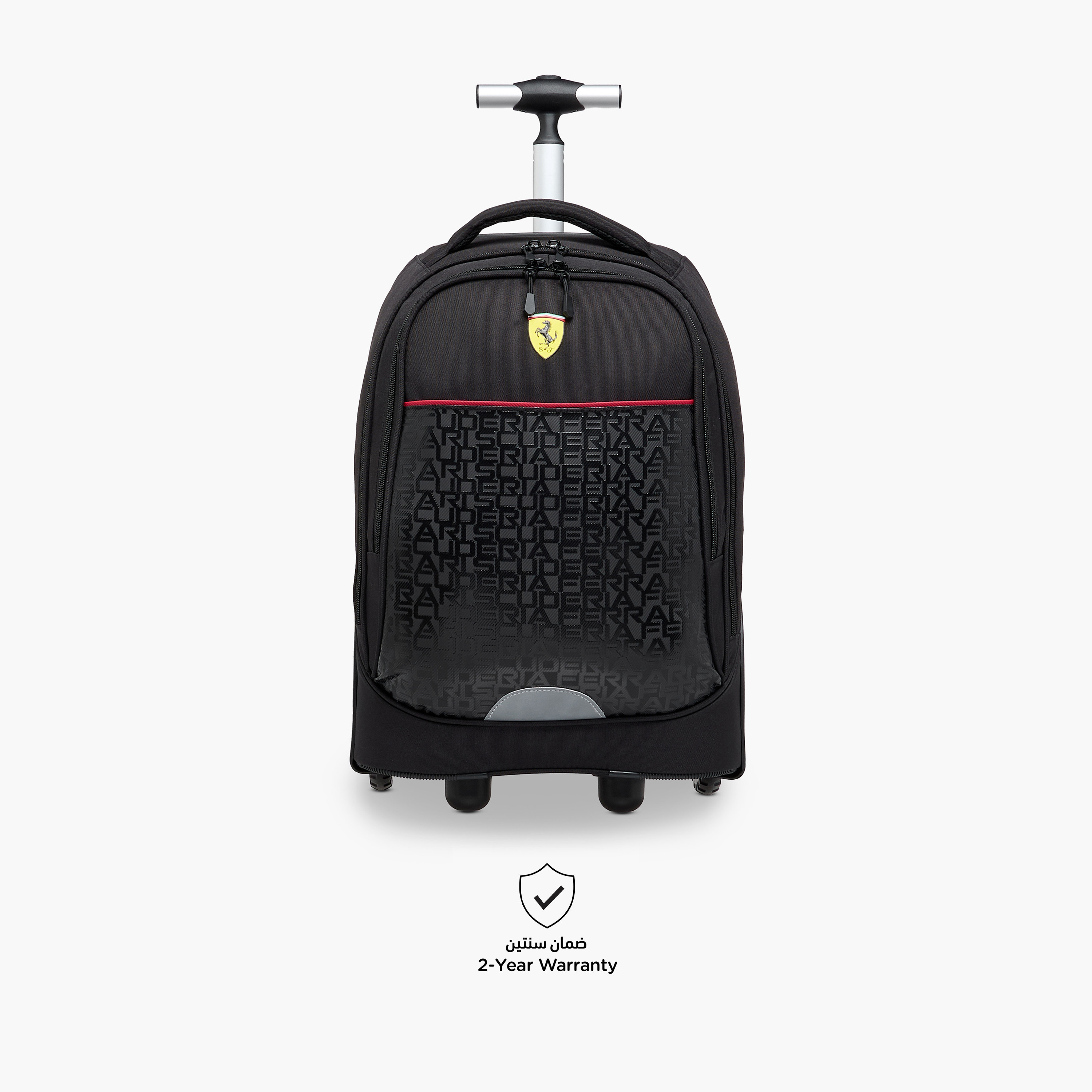 Ferrari Cars Trolley Bag for Boys 8-13 Years with Adjustable Strap -school-bagsandbackpacks-trolleybags-image-6