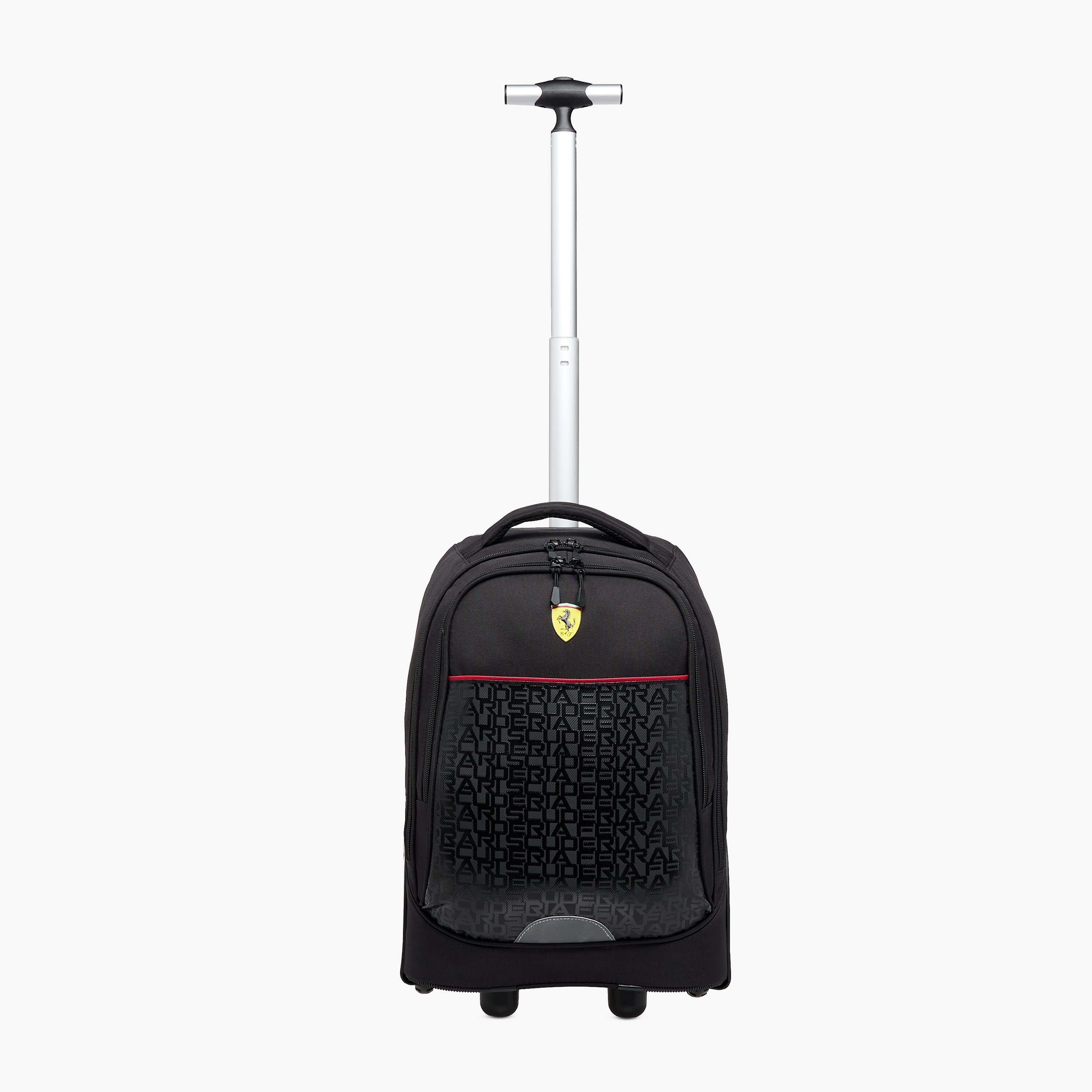 Ferrari Cars Trolley Bag for Boys 8-13 Years with Adjustable Strap -school-bagsandbackpacks-trolleybags-image-9