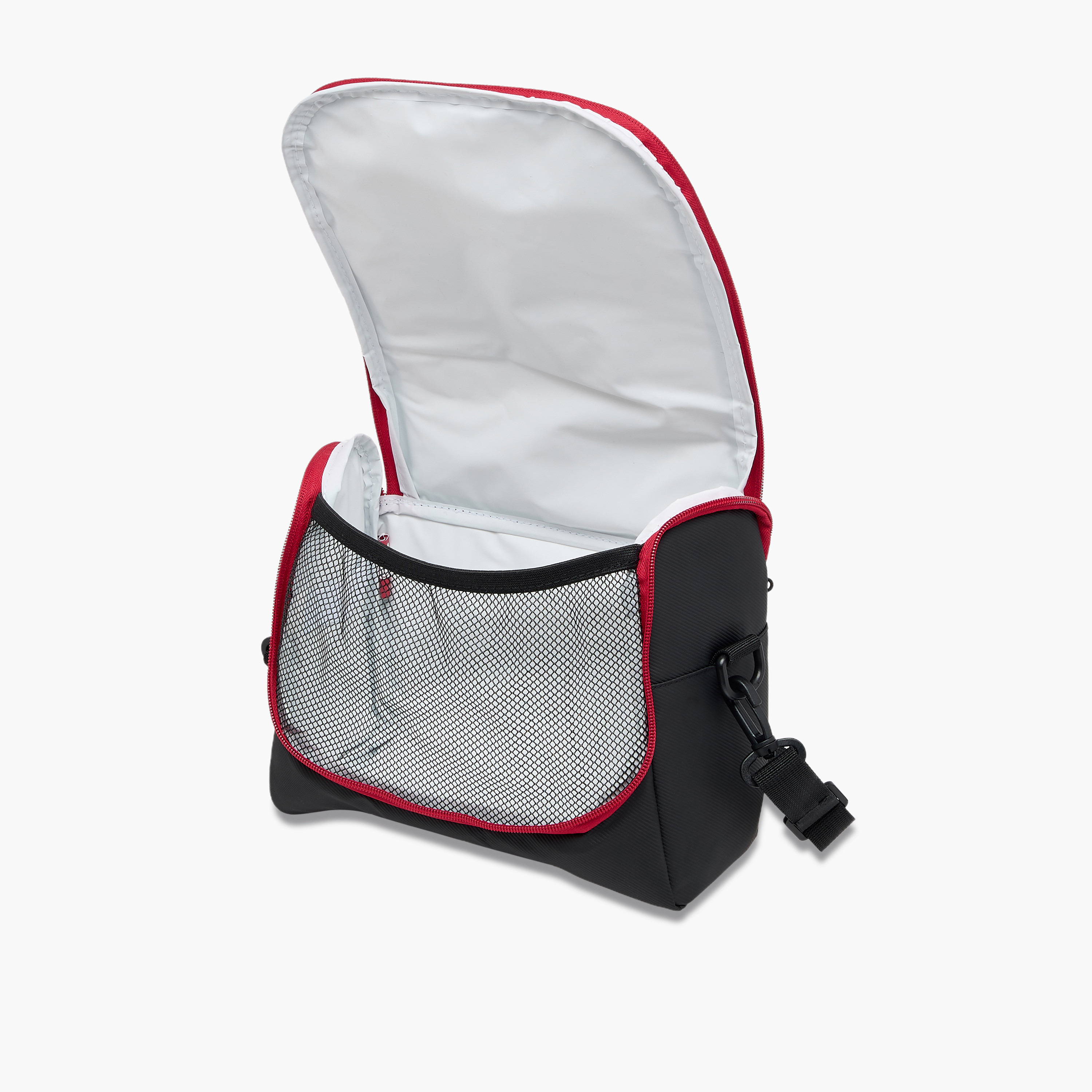 Ferrari Printed Lunch Bag with Strap and Zip Closure-school-lunchessentials-lunchbags-image-6
