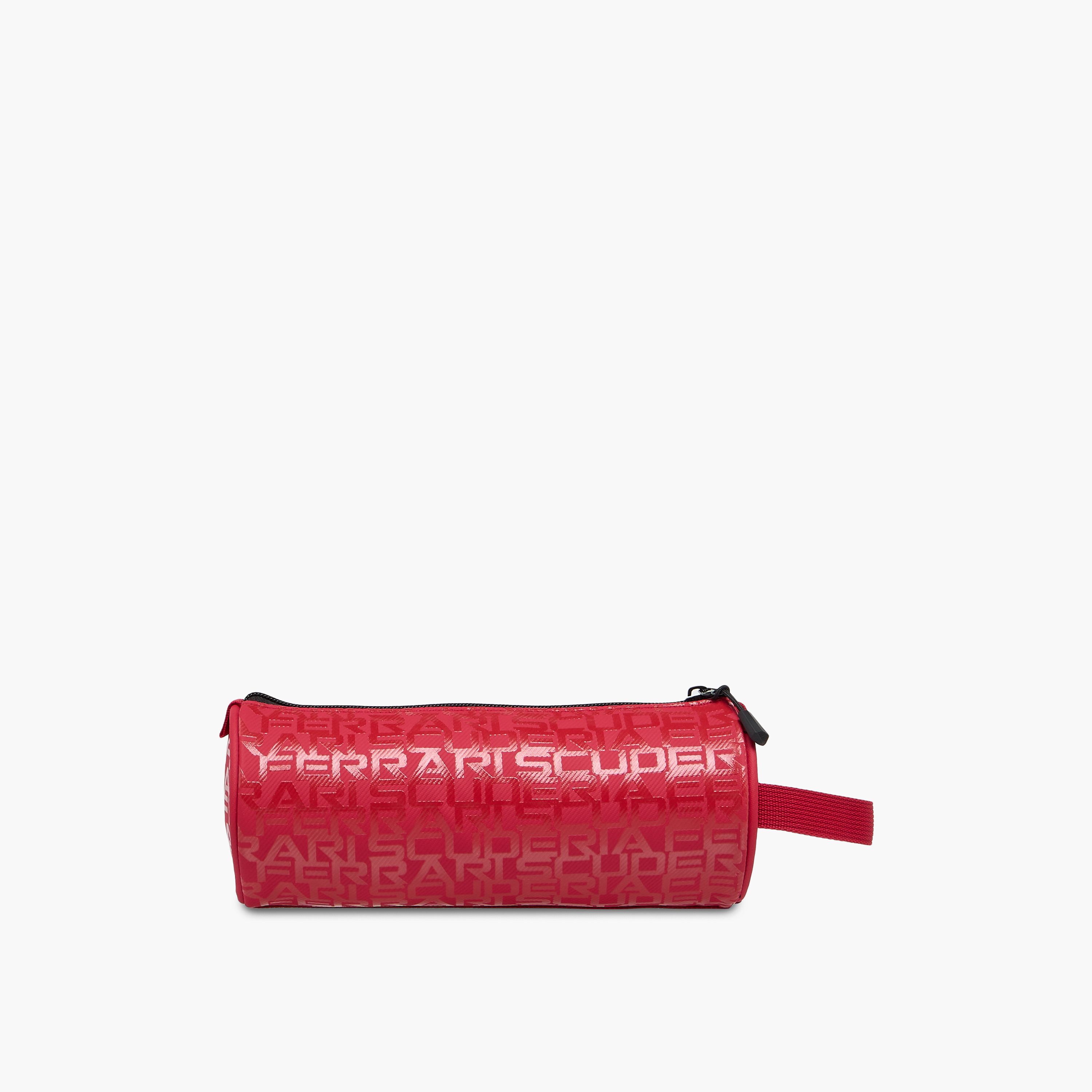 Ferrari Printed Pencil Pouch with Wrist Strap and Zip Closure-school-stationery-pencilcases-image-3