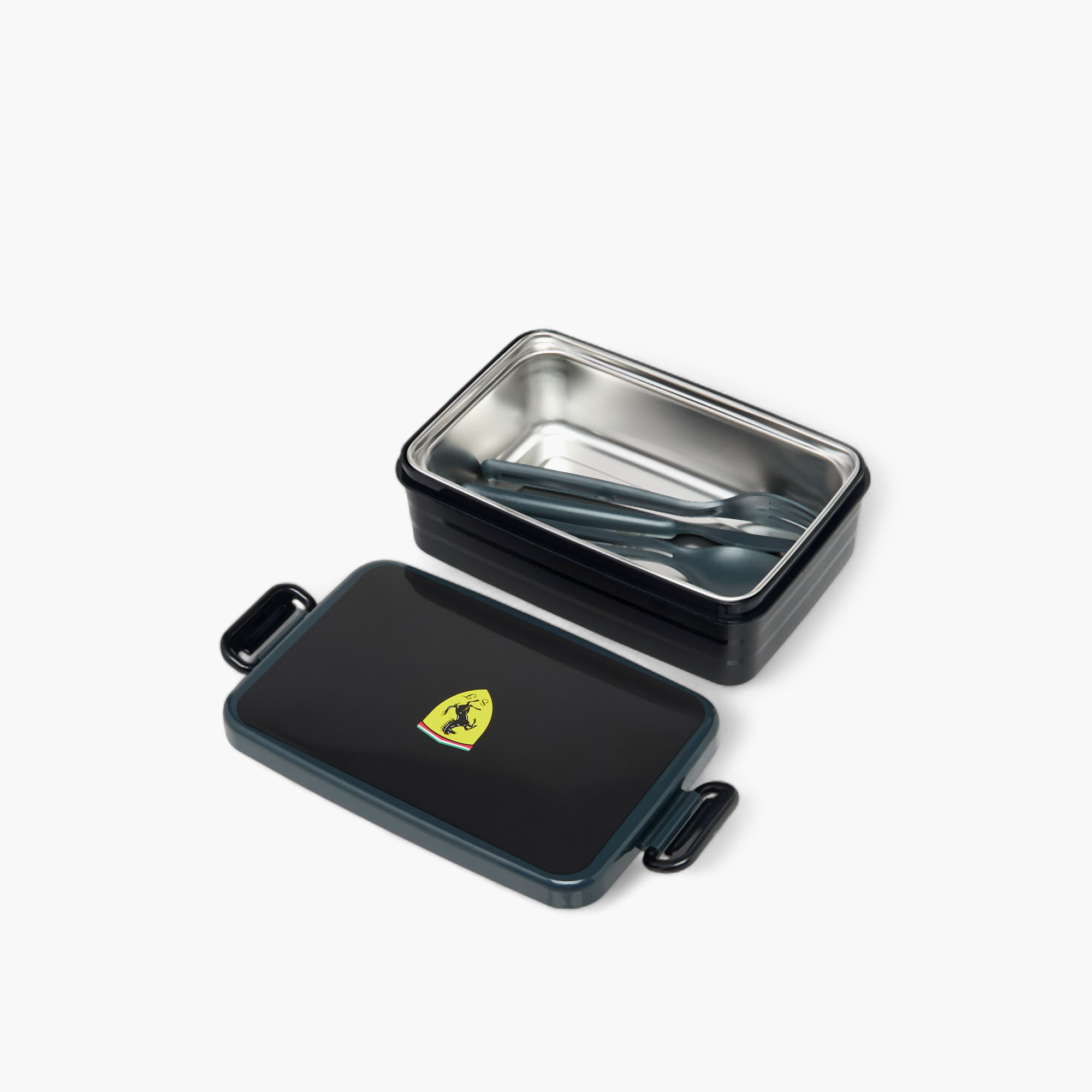 Ferrari Printed Lunch Box with Tray and Cutlery-school-lunchessentials-lunchboxes-image-4