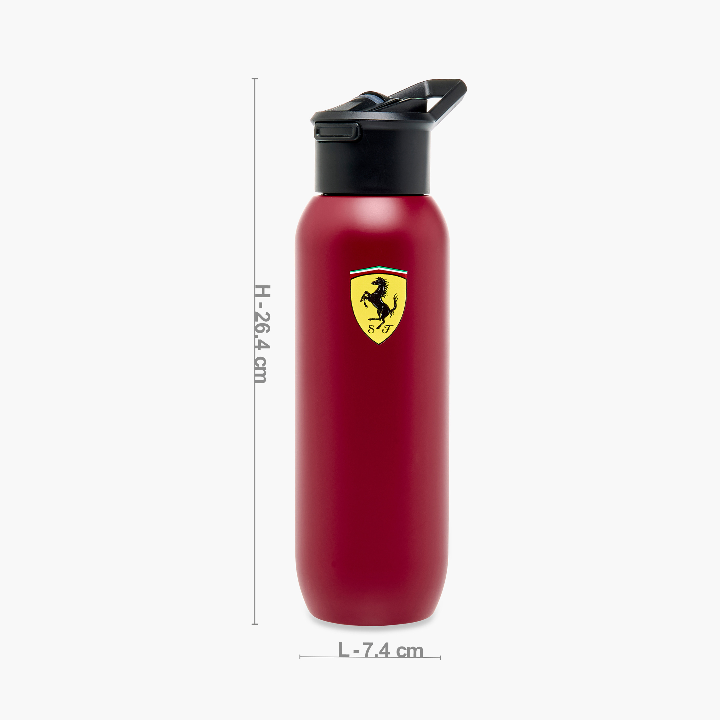 Ferrari Printed Water Bottle - 630 ml-school-waterbottles-image-2