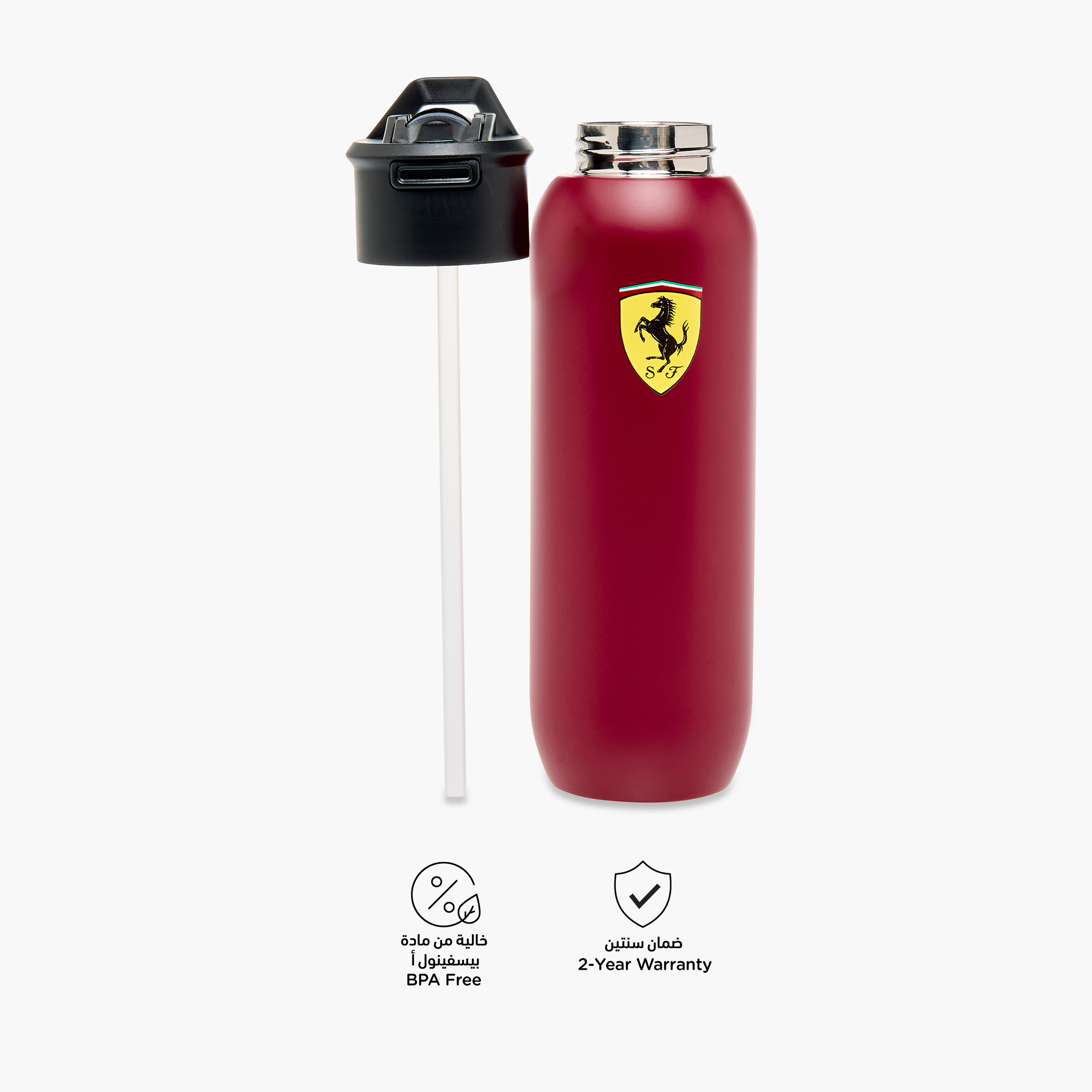 Ferrari Printed Water Bottle - 630 ml-school-waterbottles-image-4