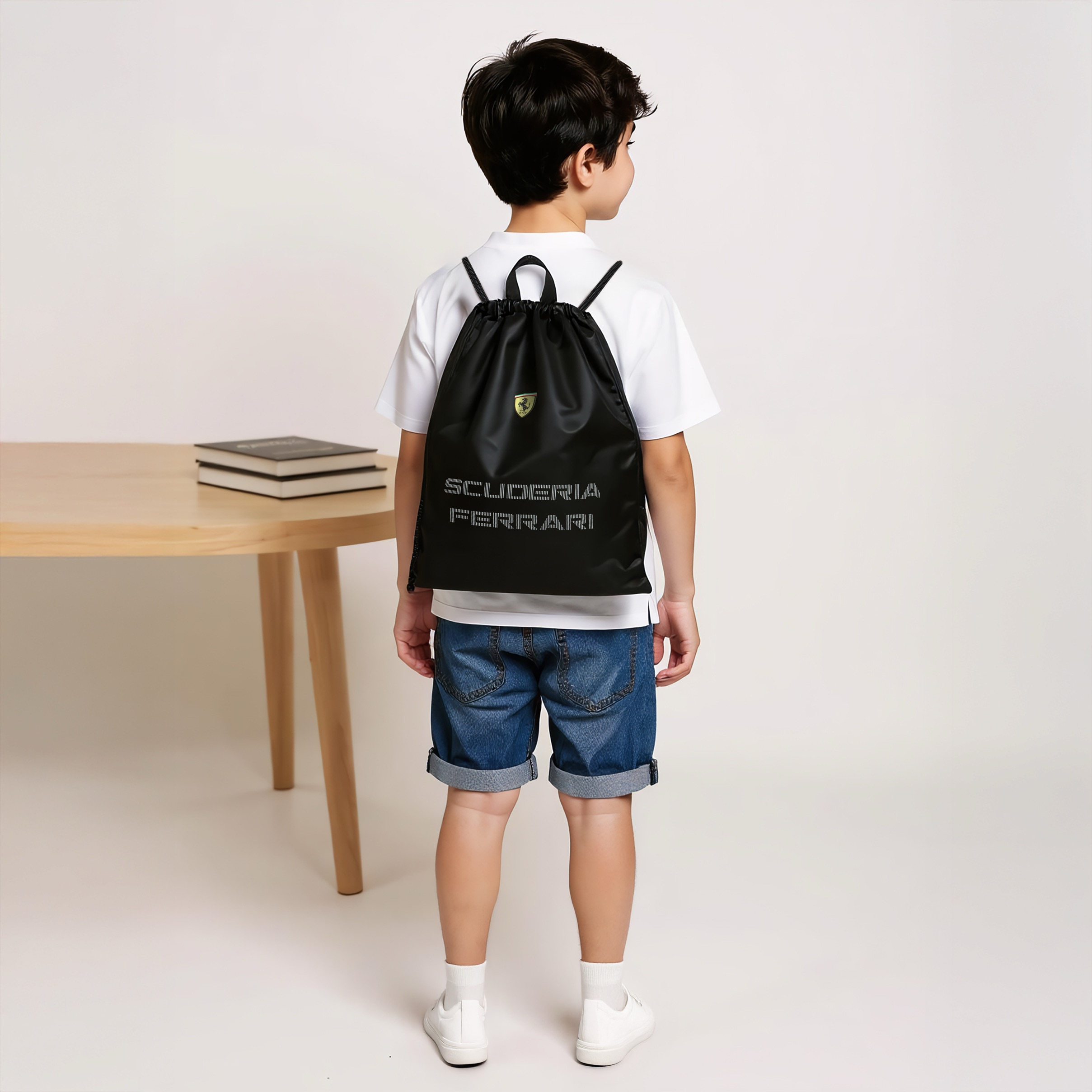 Ferrari Solid Drawstring Bag-school-bagsandbackpacks-backpacks-image-3