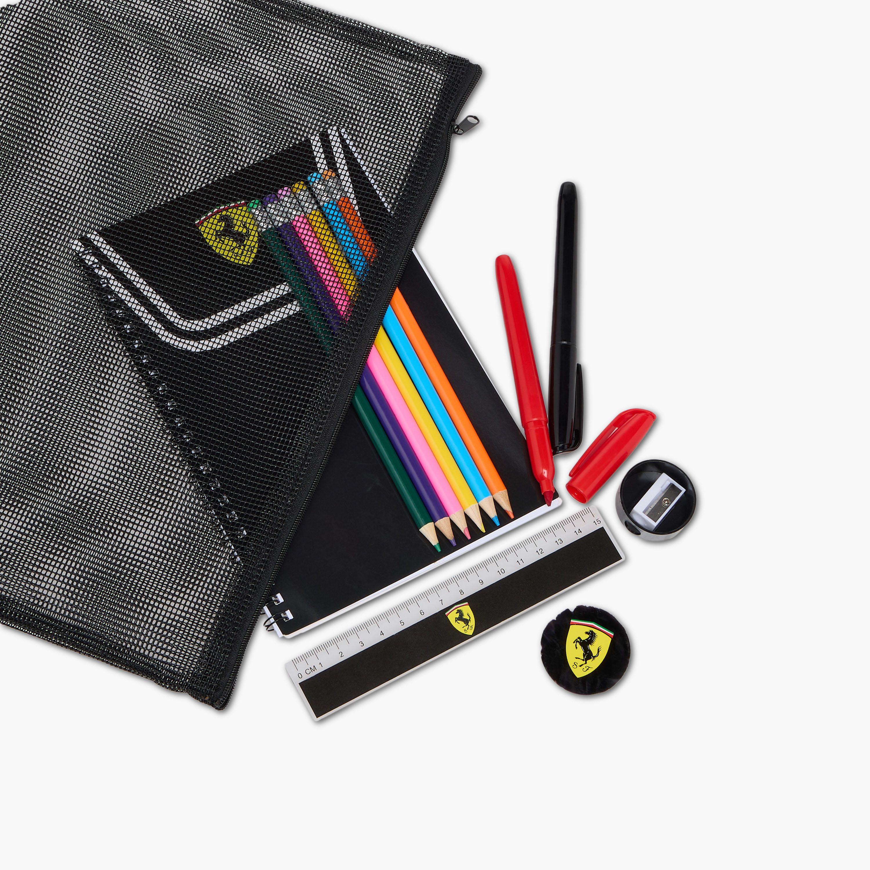 Ferrari 12-Piece Assorted Stationery Set-school-stationery-sets-image-10